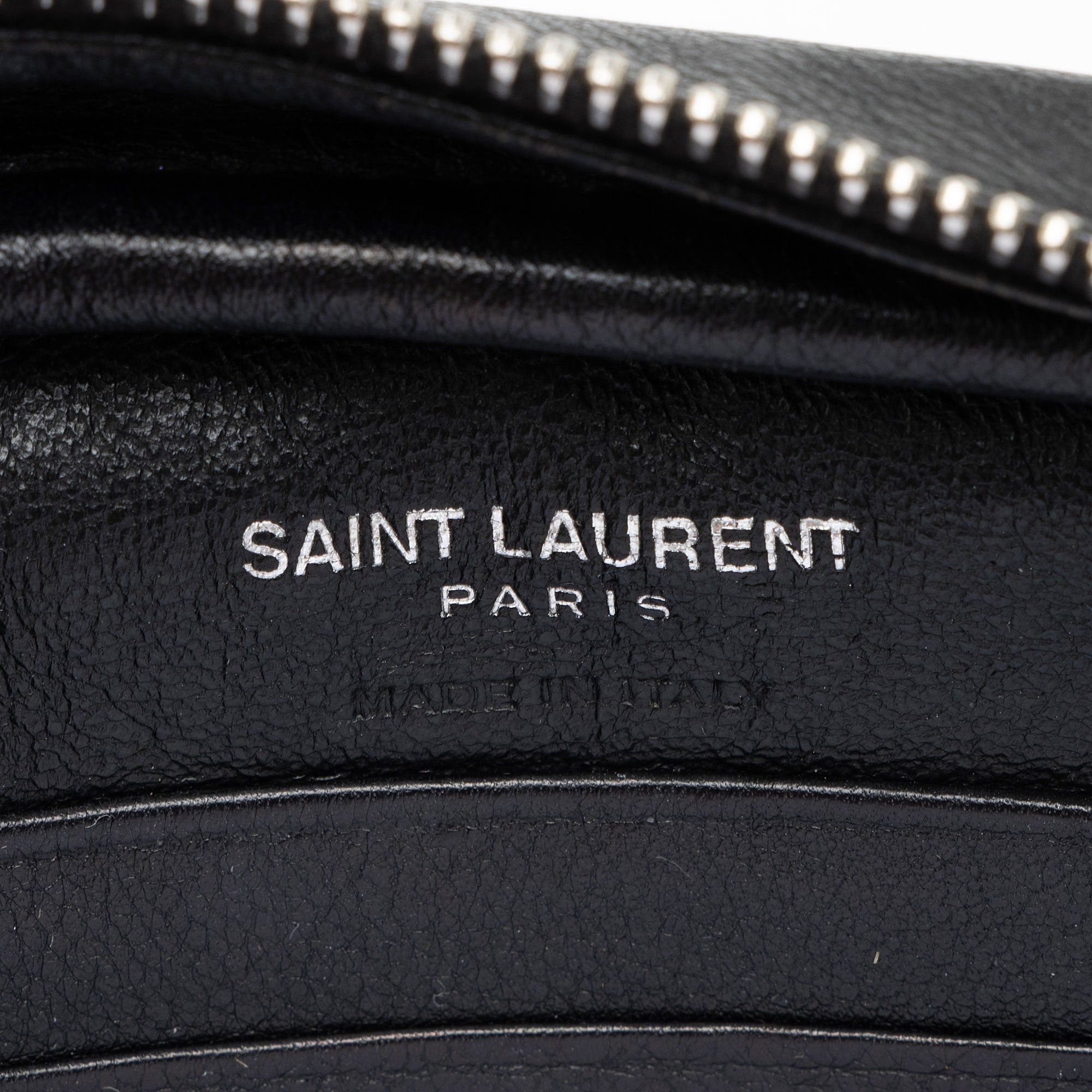 Saint Laurent Paris Saint Laurent Heart Studded Leather Monogram Blogger Bag Size ONE SIZE - 8 Thumbnail