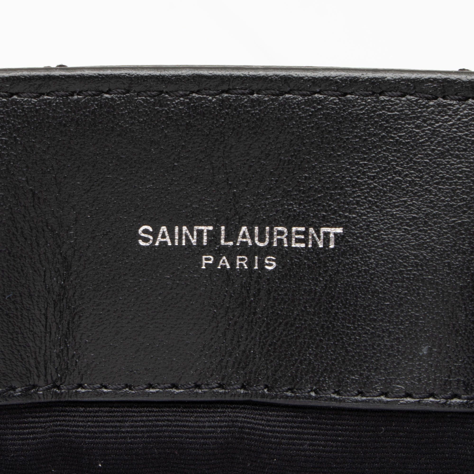 Saint Laurent Paris Saint Laurent Matelasse Calfskin Monogram LouLou Chain Large Size ONE SIZE - 9 Thumbnail
