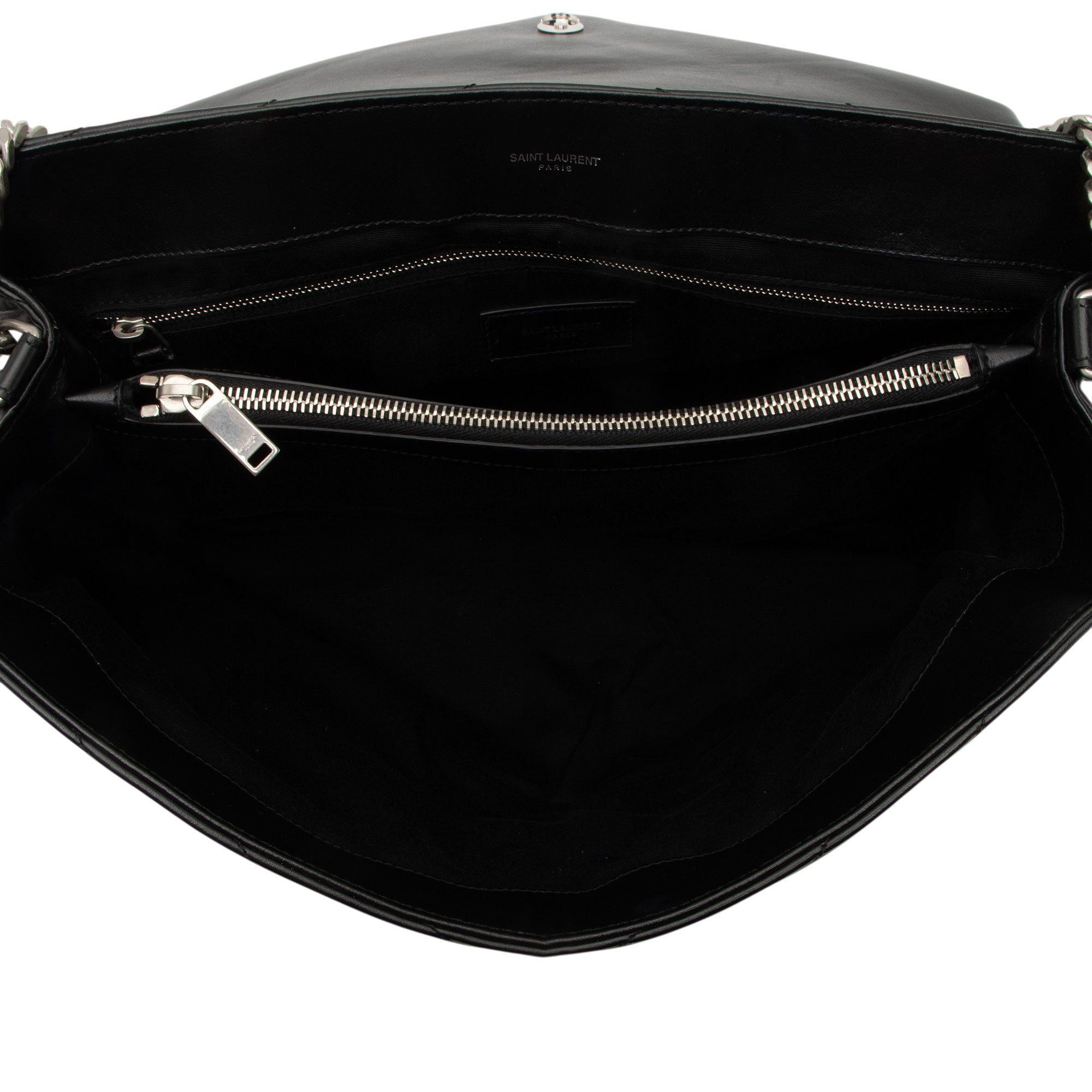 Saint Laurent Paris Saint Laurent Matelasse Calfskin Monogram LouLou Chain Large Size ONE SIZE - 7 Thumbnail