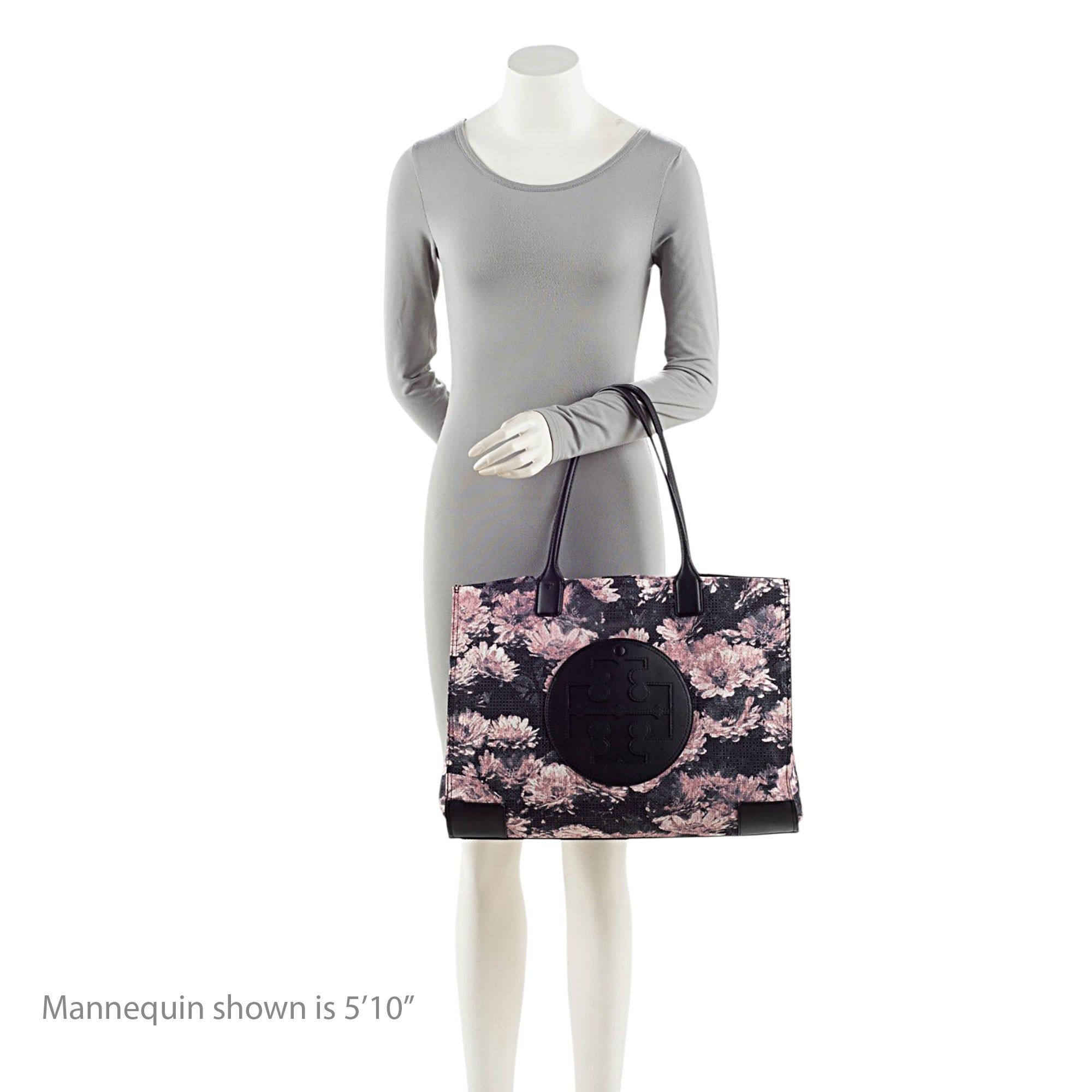 Tory Burch Tory Burch Floral Nylon Leather Ella Tote Size ONE SIZE - 5 Thumbnail