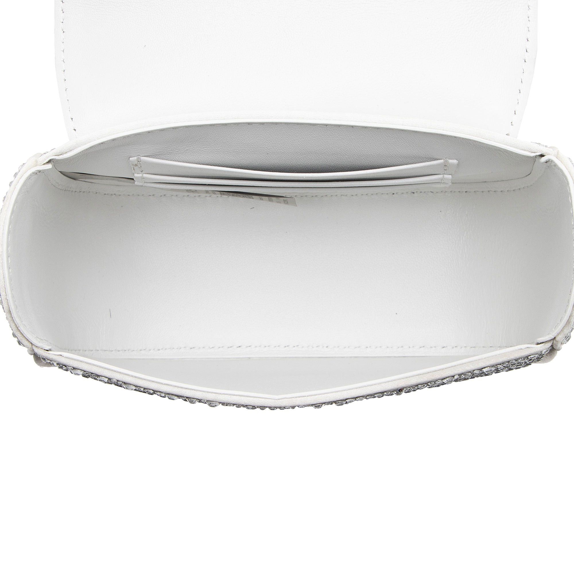 Versace Versace Satin Crystal Embellished La Medusa Mini Top Handle Size ONE SIZE - 6 Thumbnail