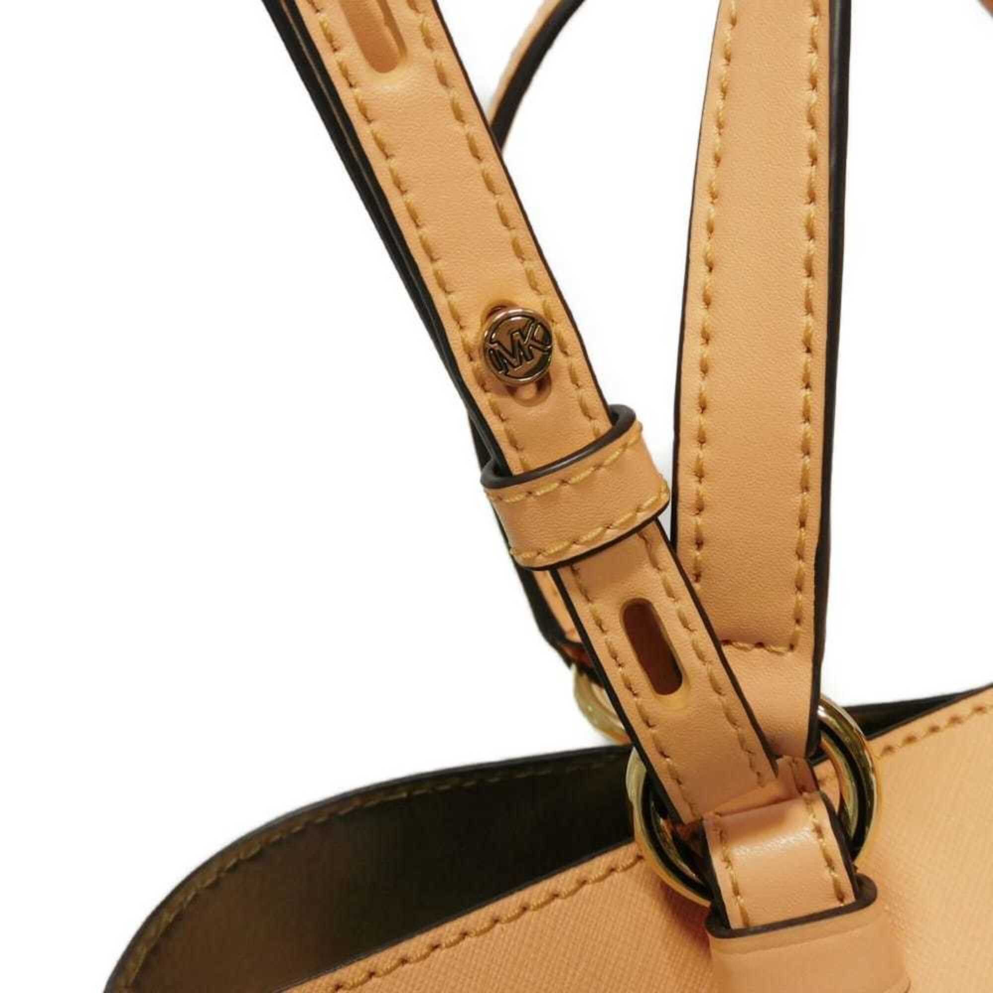 Michael Kors Michael Kors Sullivan Convertible Small Tote Bag, Saffiano Leather, 2-Way, MK Logo, Cantaloupe, 30T0GNXT5U, Women's Bag Size ONE SIZE - 25 Thumbnail