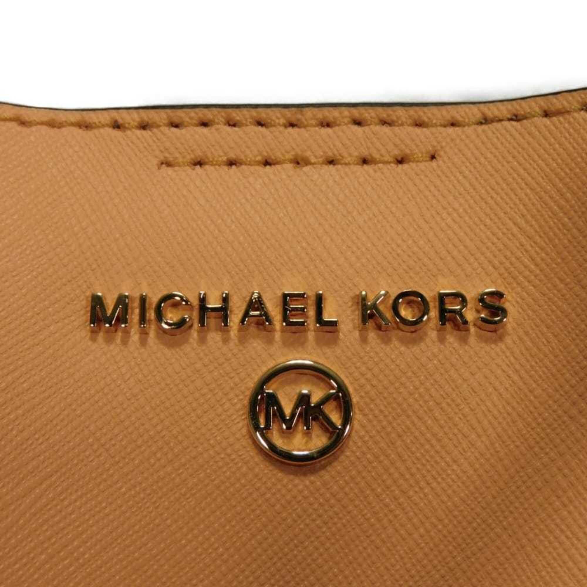 Michael Kors Michael Kors Sullivan Convertible Small Tote Bag, Saffiano Leather, 2-Way, MK Logo, Cantaloupe, 30T0GNXT5U, Women's Bag Size ONE SIZE - 16 Thumbnail