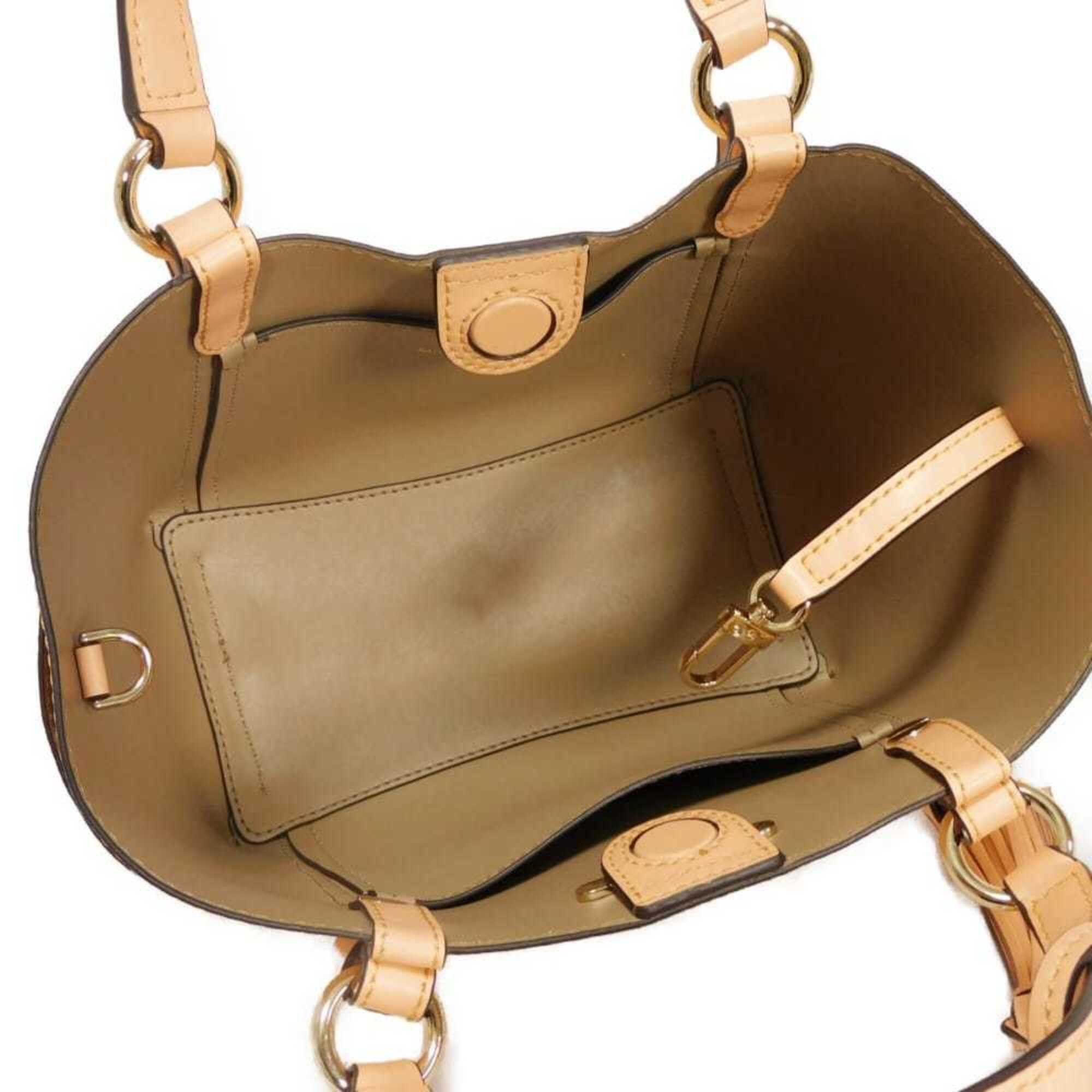 Michael Kors Michael Kors Sullivan Convertible Small Tote Bag, Saffiano Leather, 2-Way, MK Logo, Cantaloupe, 30T0GNXT5U, Women's Bag Size ONE SIZE - 7 Thumbnail