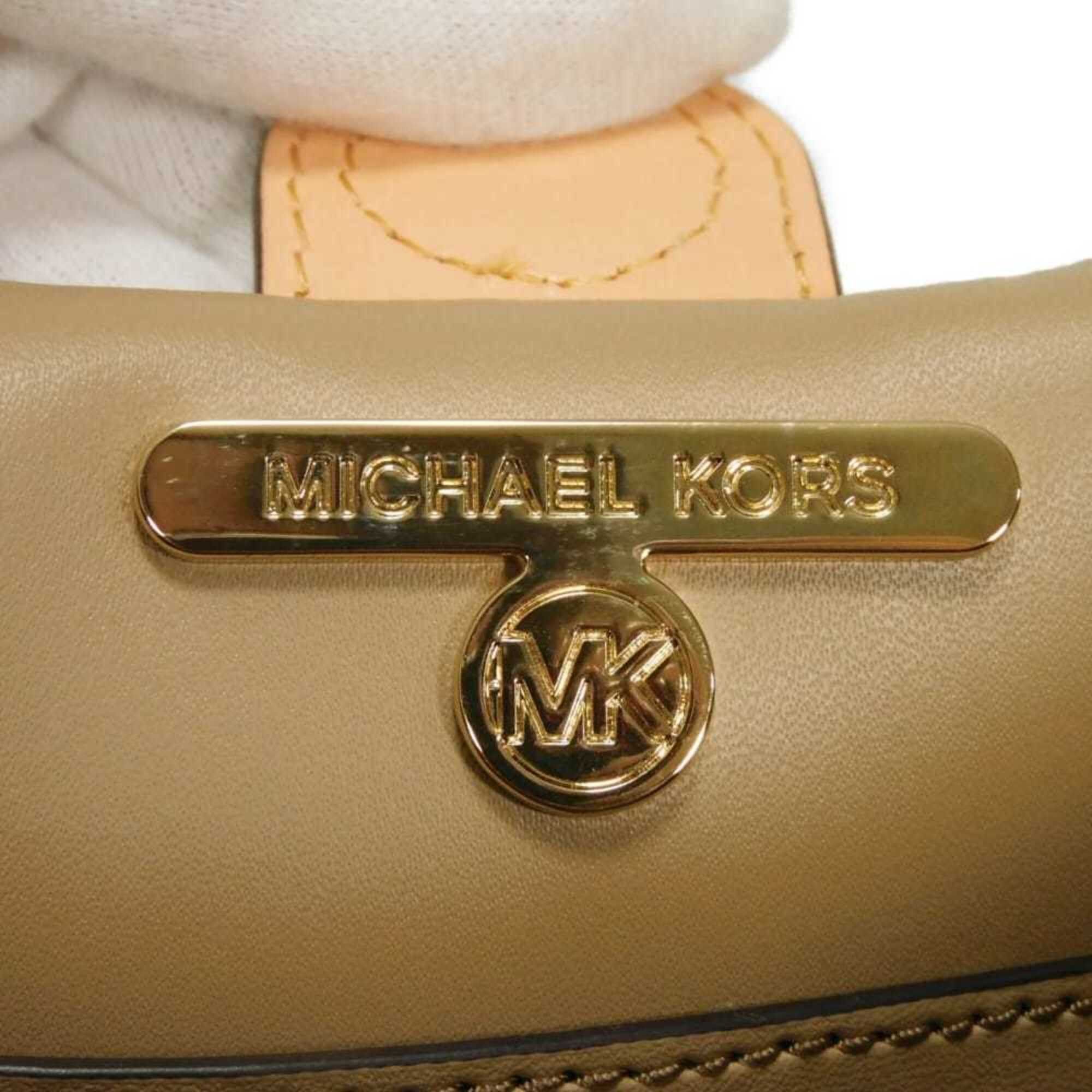 Michael Kors Michael Kors Sullivan Convertible Small Tote Bag, Saffiano Leather, 2-Way, MK Logo, Cantaloupe, 30T0GNXT5U, Women's Bag Size ONE SIZE - 10 Thumbnail