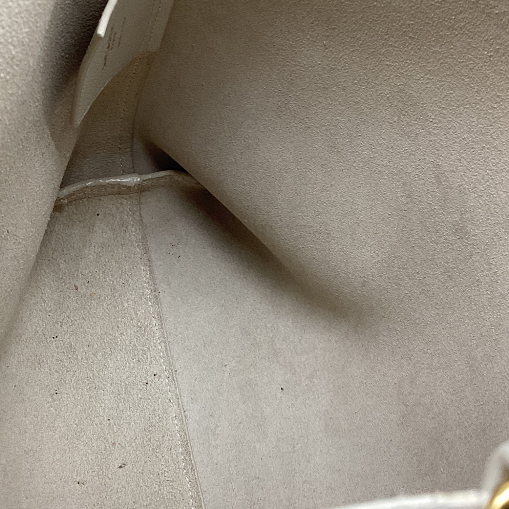 Saint Laurent Paris Saint Laurent N/S Shopping Tote in Beige Leather Size ONE SIZE - 10 Thumbnail
