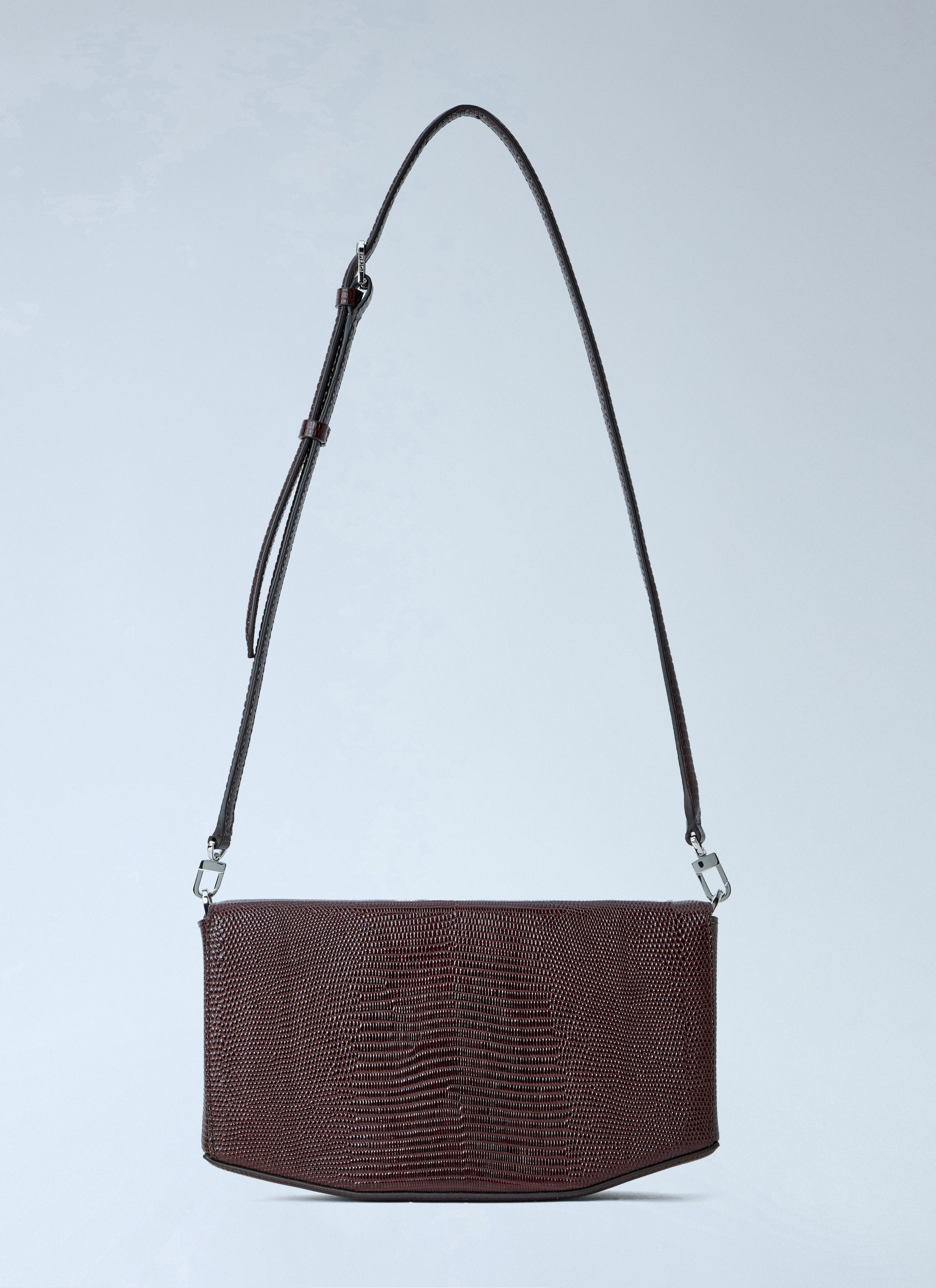 Toteme Toteme Clip Lizard-Embossed Shoulder Bag Size ONE SIZE - 3 Thumbnail