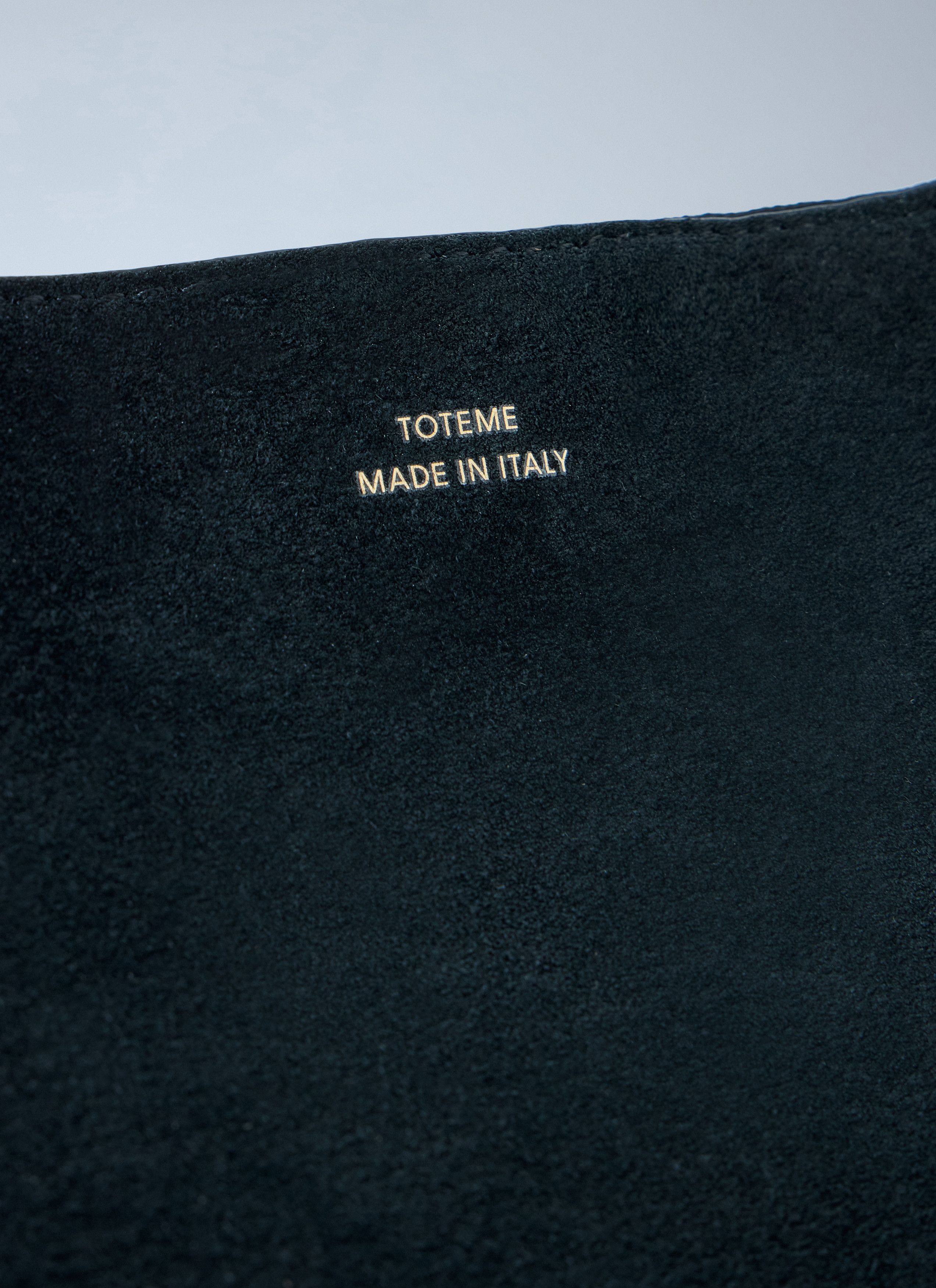 Toteme Toteme Medium Bevel Suede Shoulder Bag Size ONE SIZE - 4 Thumbnail