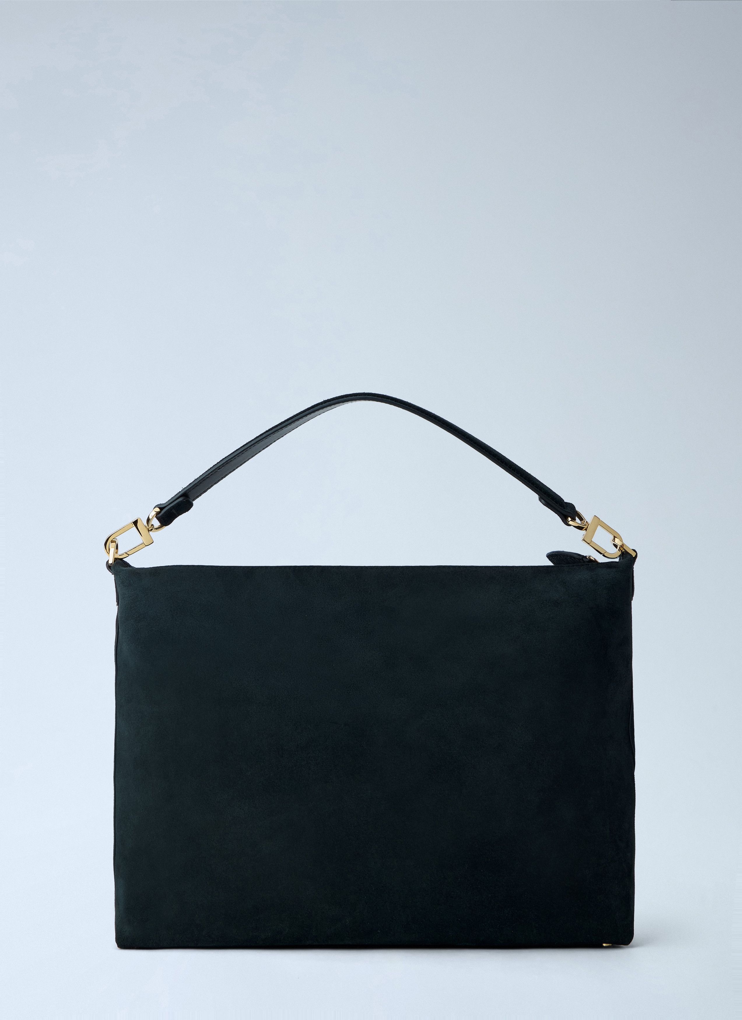 Toteme Toteme Medium Bevel Suede Shoulder Bag Size ONE SIZE - 3 Thumbnail