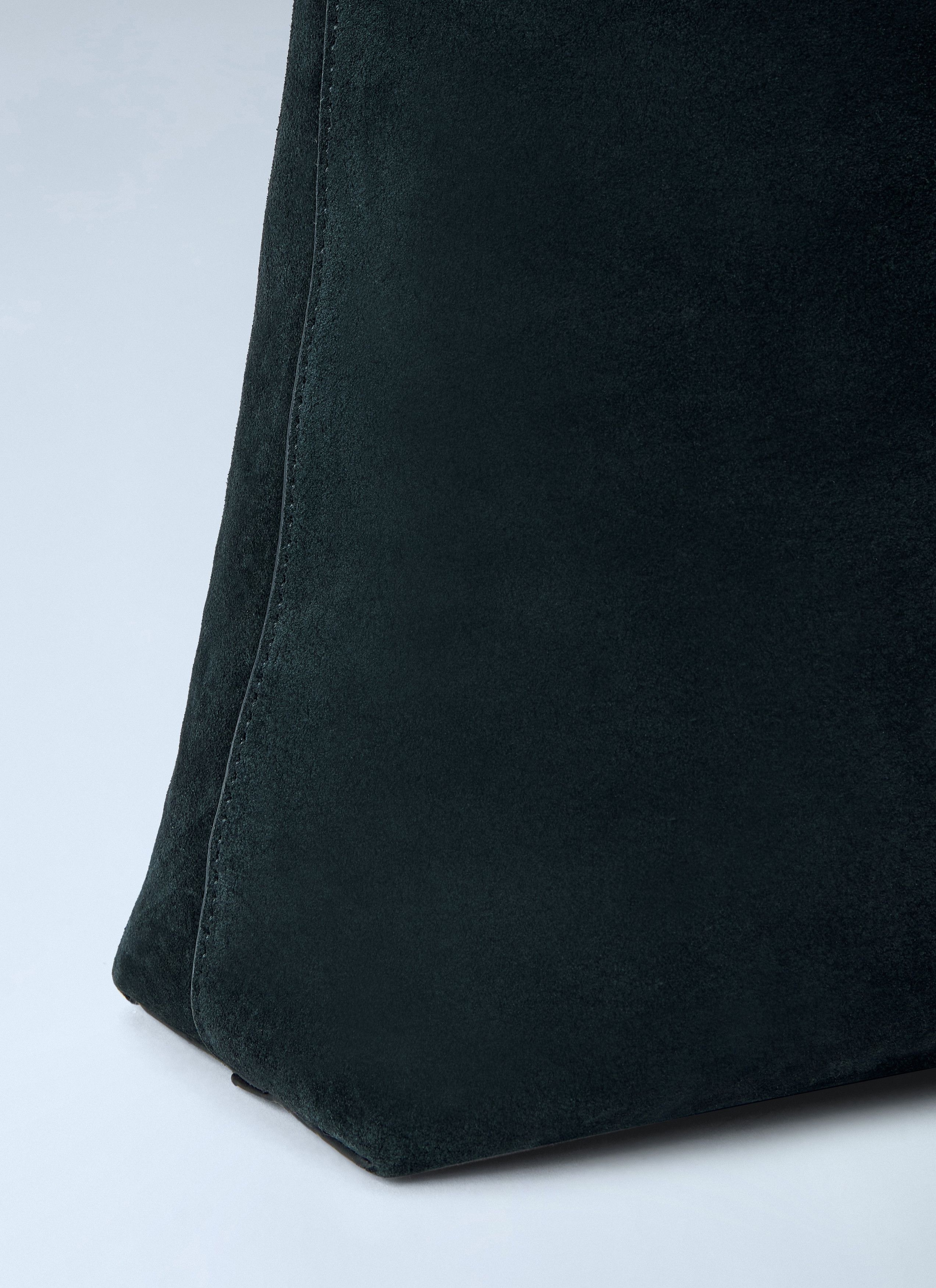 Toteme Toteme Medium Bevel Suede Shoulder Bag Size ONE SIZE - 5 Thumbnail
