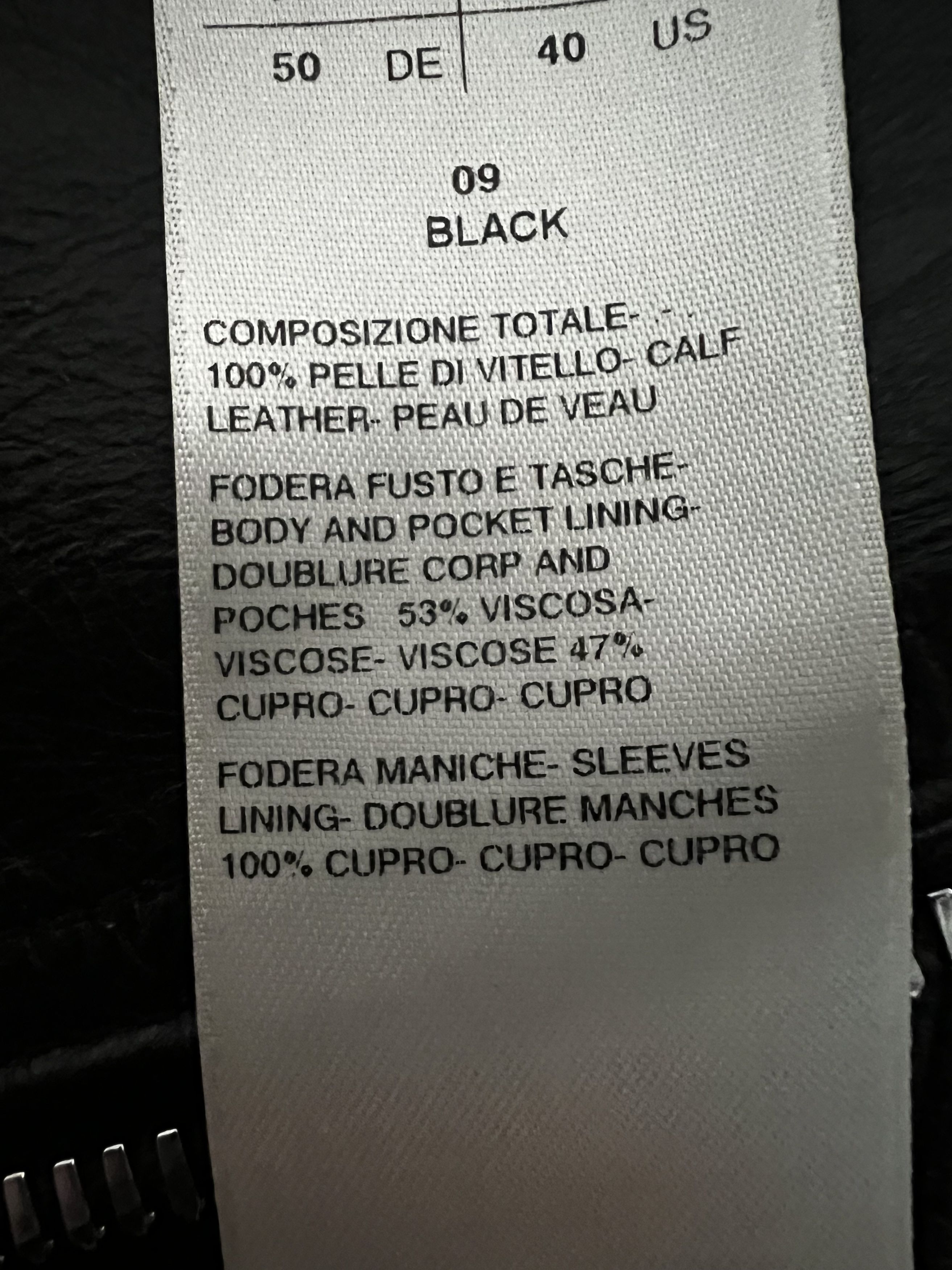 Rick Owens F/W 20 "PERFORMA" Asymmetrical Leather Biker Jacket Size US M / EU 48-50 / 2 - 18 Thumbnail