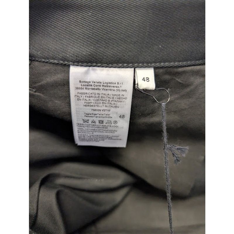 Bottega Veneta o1rshd1 Q:2 / Cotton Twill Shorts in Black Size US 32 / EU 48 - 18 Thumbnail