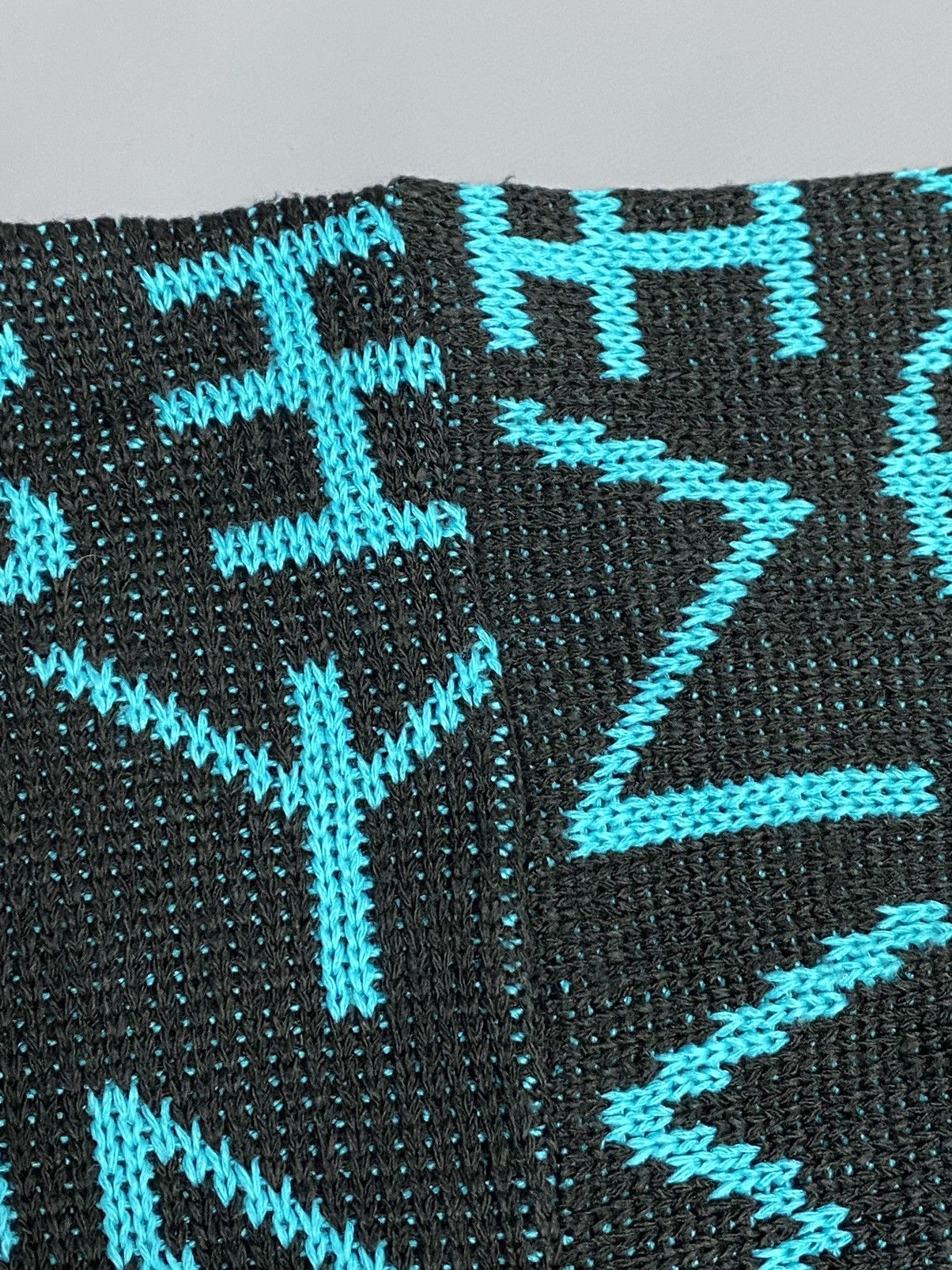 Other Vintage IN DESIGN Abstract Alphabet Acrylic Sweater USA Sz L Size US L / EU 52-54 / 3 - 22 Thumbnail