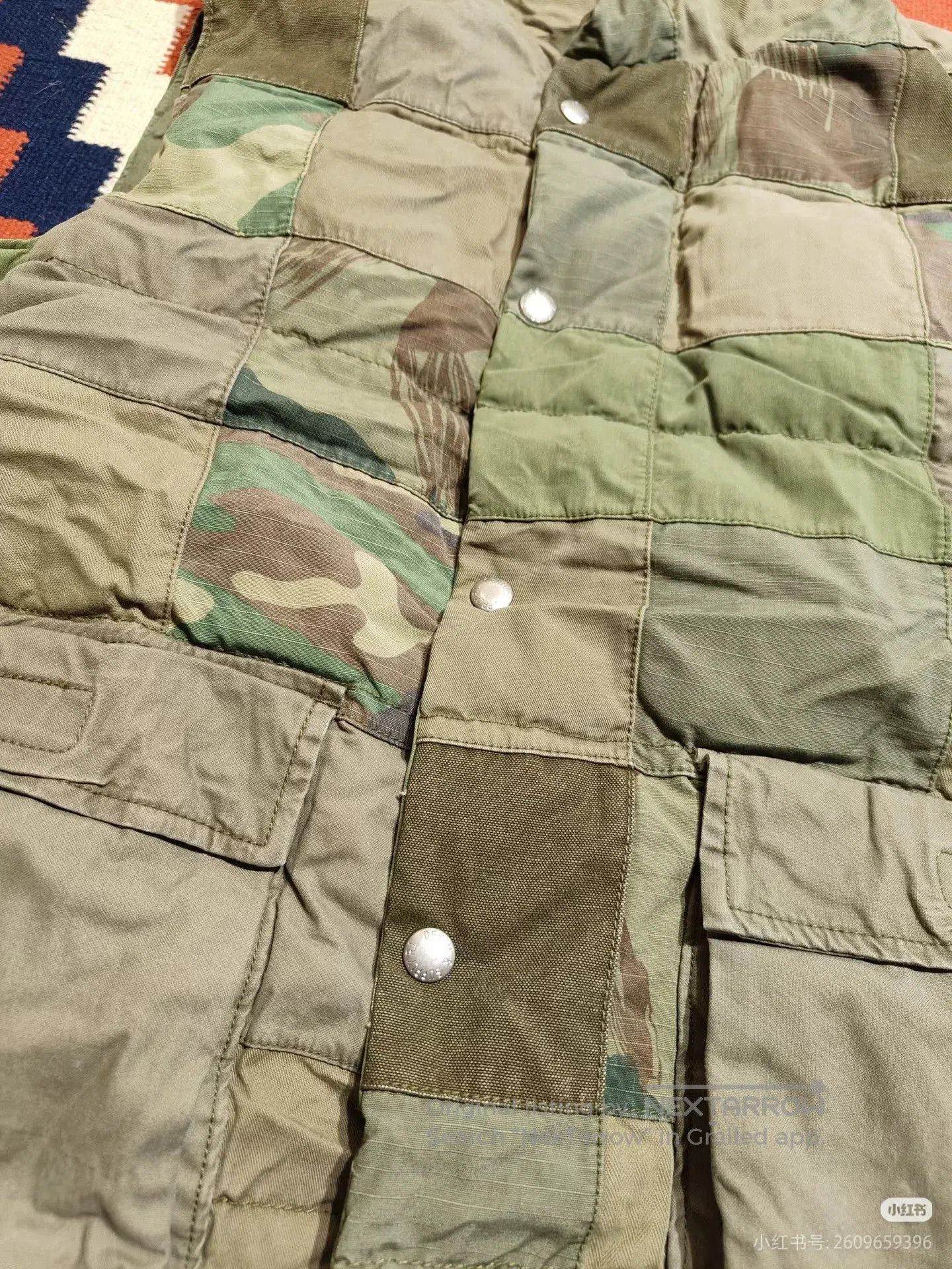 RRL Ralph Lauren RRL Vintage Quilted Camouflage Vest. Size US M / EU 48-50 / 2 - 4 Thumbnail