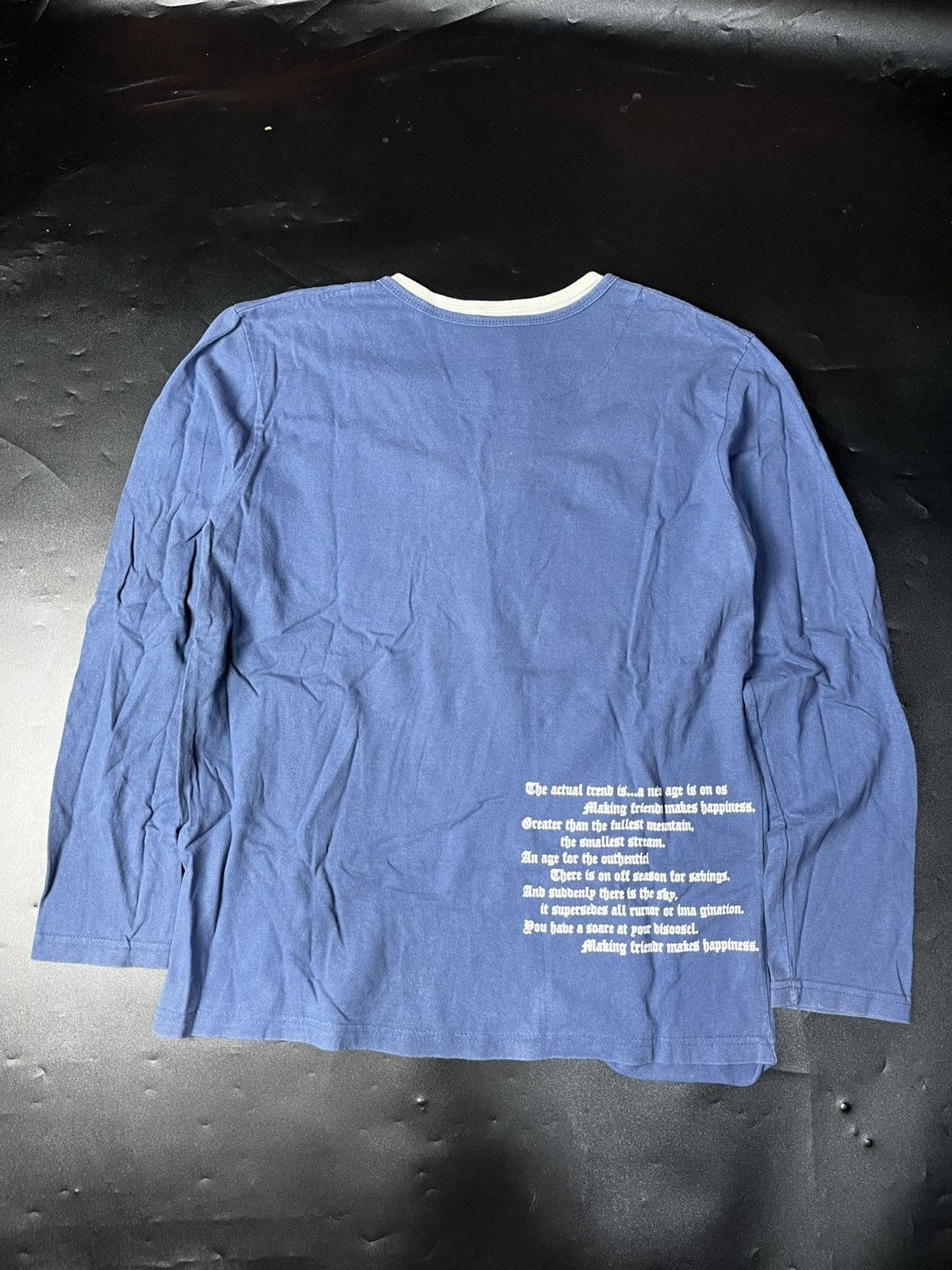 Hysteric Glamour × Japanese Brand japanese Poem Punk Tshirt uknown Size US L / EU 52-54 / 3 - 2 Thumbnail