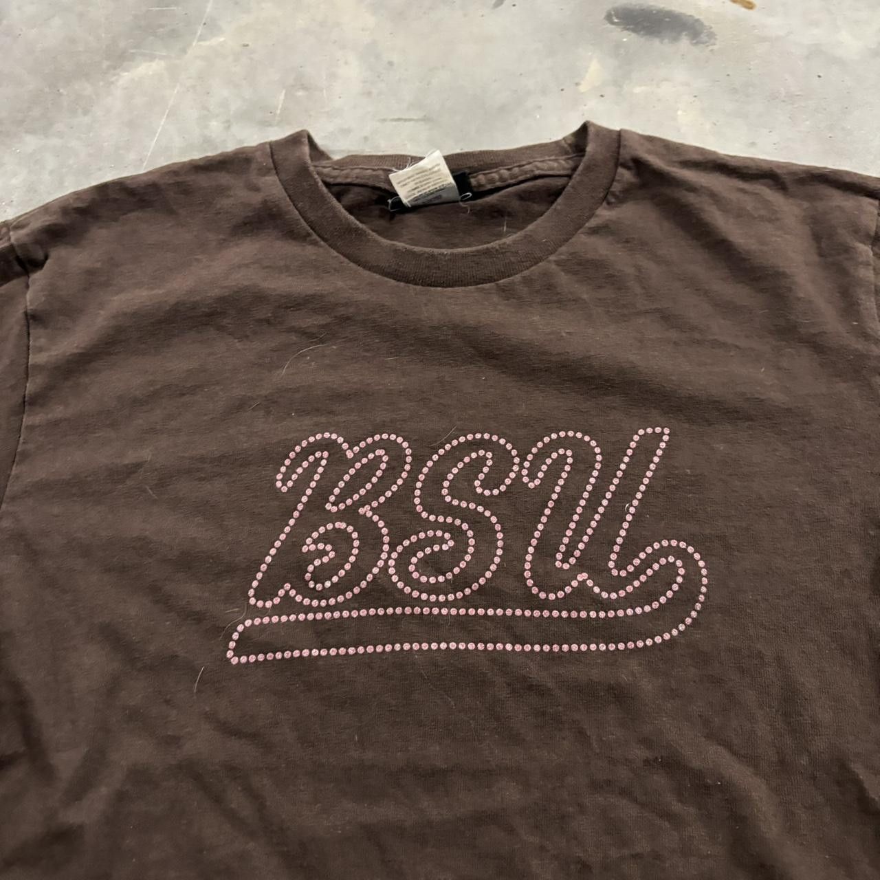 Vintage Vintage Y2K/2000s Cute Brown BSU Tee! Size Size M / US 6-8 / IT 42-44 - 2 Thumbnail