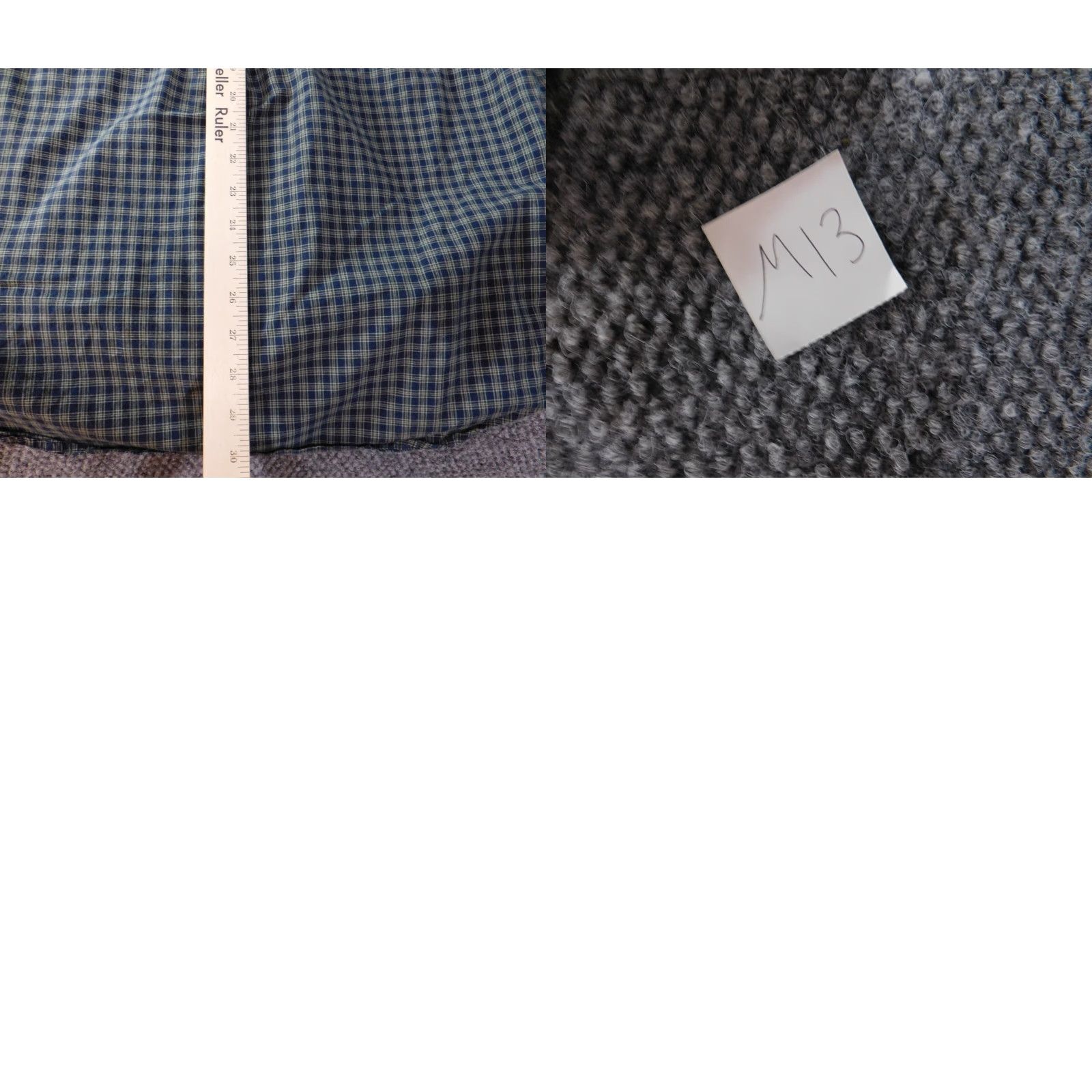 Ralph Lauren VINTAGE Ralph Lauren Mens Shirt Large blue plaid chaps button up Size US L / EU 52-54 / 3 - 9 Thumbnail