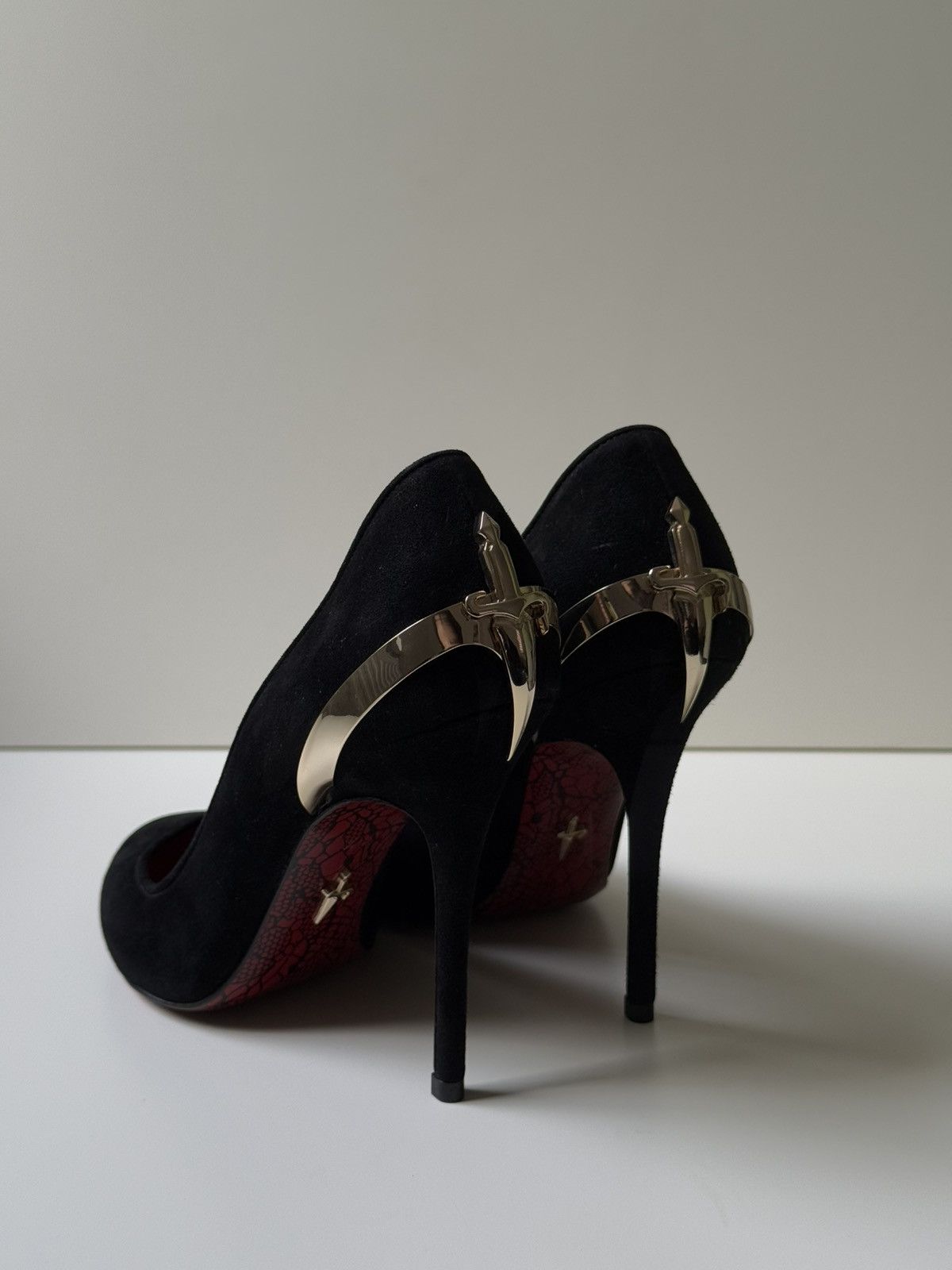 Paciotti Cesare Paciotti Iconic & Rare Lady Blade Dagger Heels Size US 6.5 / IT 36.5 - 7 Thumbnail