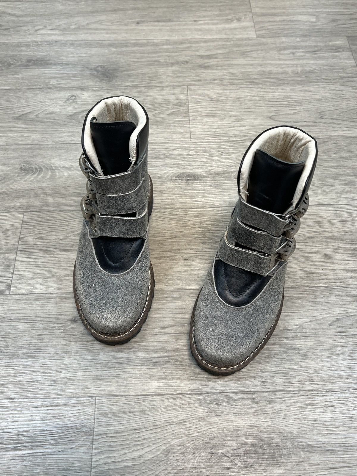 Other Vintage y2k Grey Suede Hiking Boots – Women’s 36 Size US 6 / IT 36 - 4 Thumbnail
