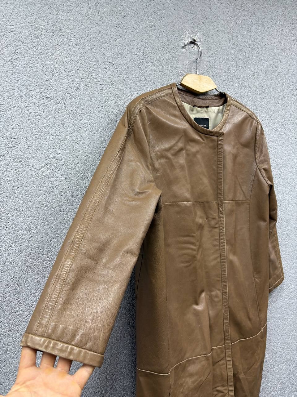 Weekend Max Mara Weekend Max Mara leather womens coat size USA 8 / M Size M / US 6-8 / IT 42-44 - 10 Thumbnail