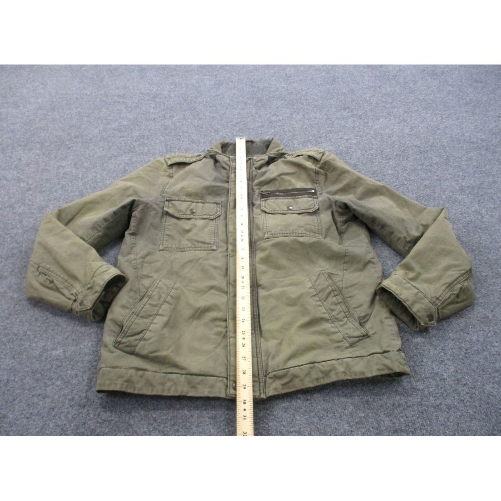 Levi's Levi's Jacket Mens M Brown Trucker Puffer Lined Outdoors Hiking Western Work Biker Jacket Size US M / EU 48-50 / 2 - 3 Thumbnail