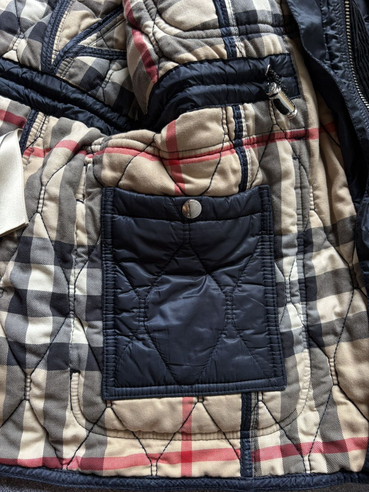 Burberry Vintage Burberry Nova Check Luxury Men's Quilted Jacket Size US L / EU 52-54 / 3 - 13 Thumbnail