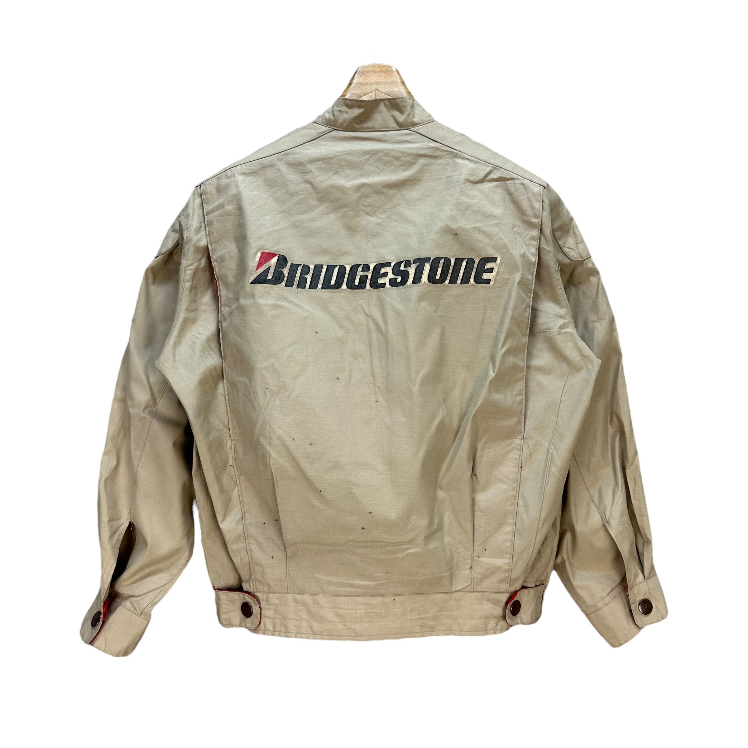 Vintage 90's BRIDGESTONE Big Logo Motorsport Jacket #A75-1808 Size US S / EU 44-46 / 1 - 11 Thumbnail