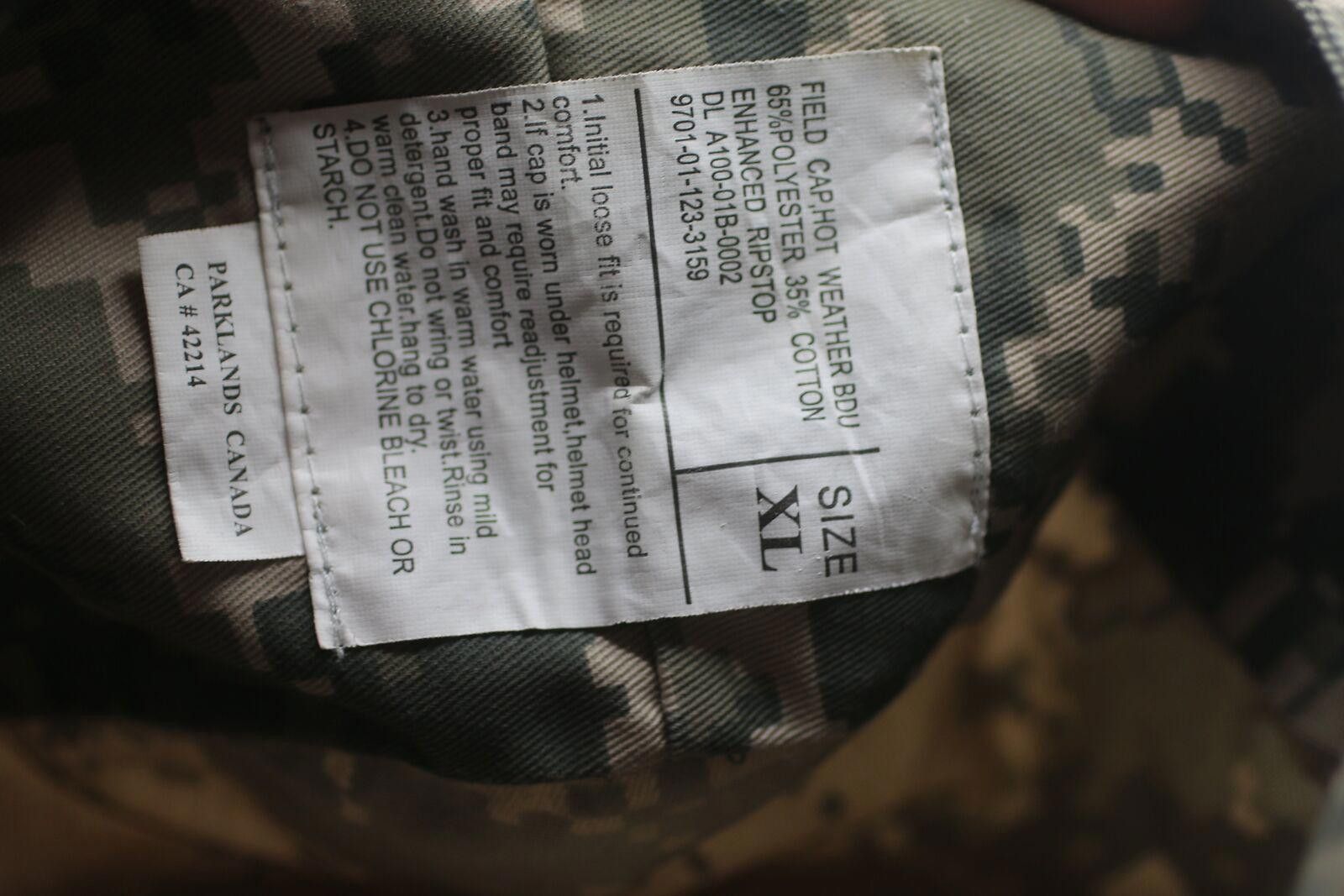 Other Hat Military accessory cap Canada Qc CA #42214 hot wheater Size ONE SIZE - 5 Thumbnail