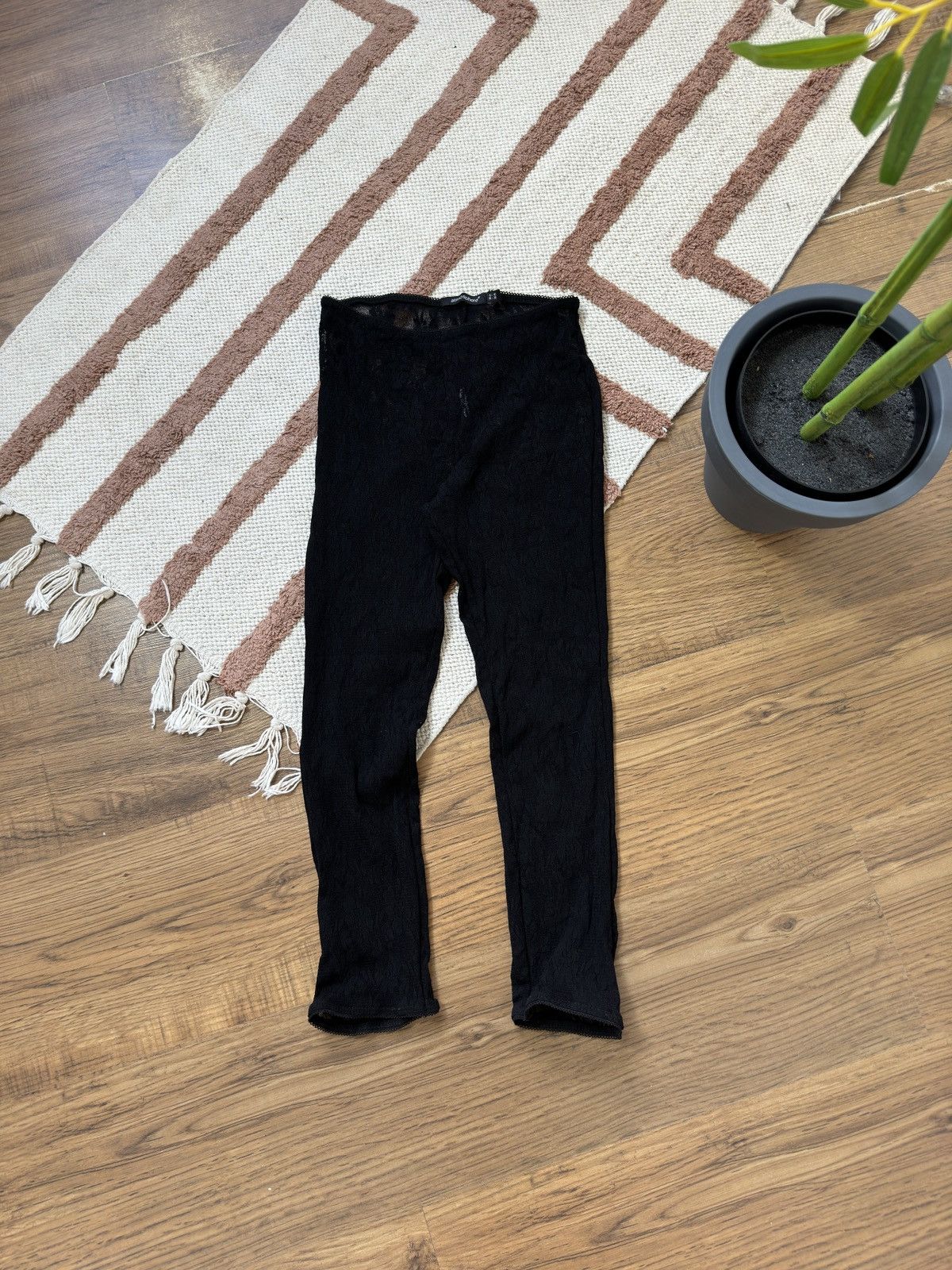 Japanese Brand × Vintage GUIPURE LACE RUCHES MESH BREECHES Size 30" / US 8 / IT 44 - 3 Thumbnail