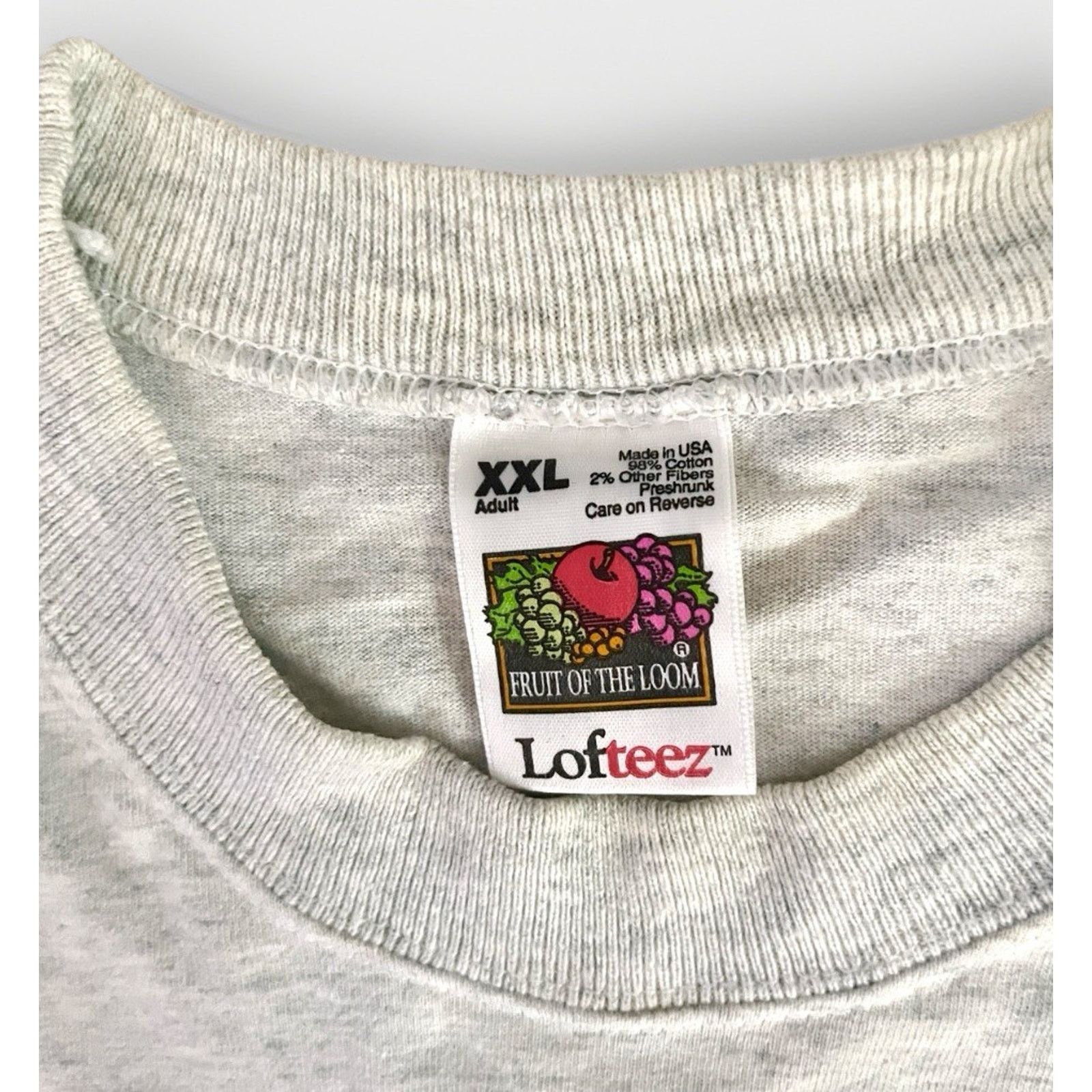 Fruit Of The Loom Vintage 90s XXL Christian Bible College T-Shirt FOTL Unisex Size US XXL / EU 58 / 5 - 4 Thumbnail