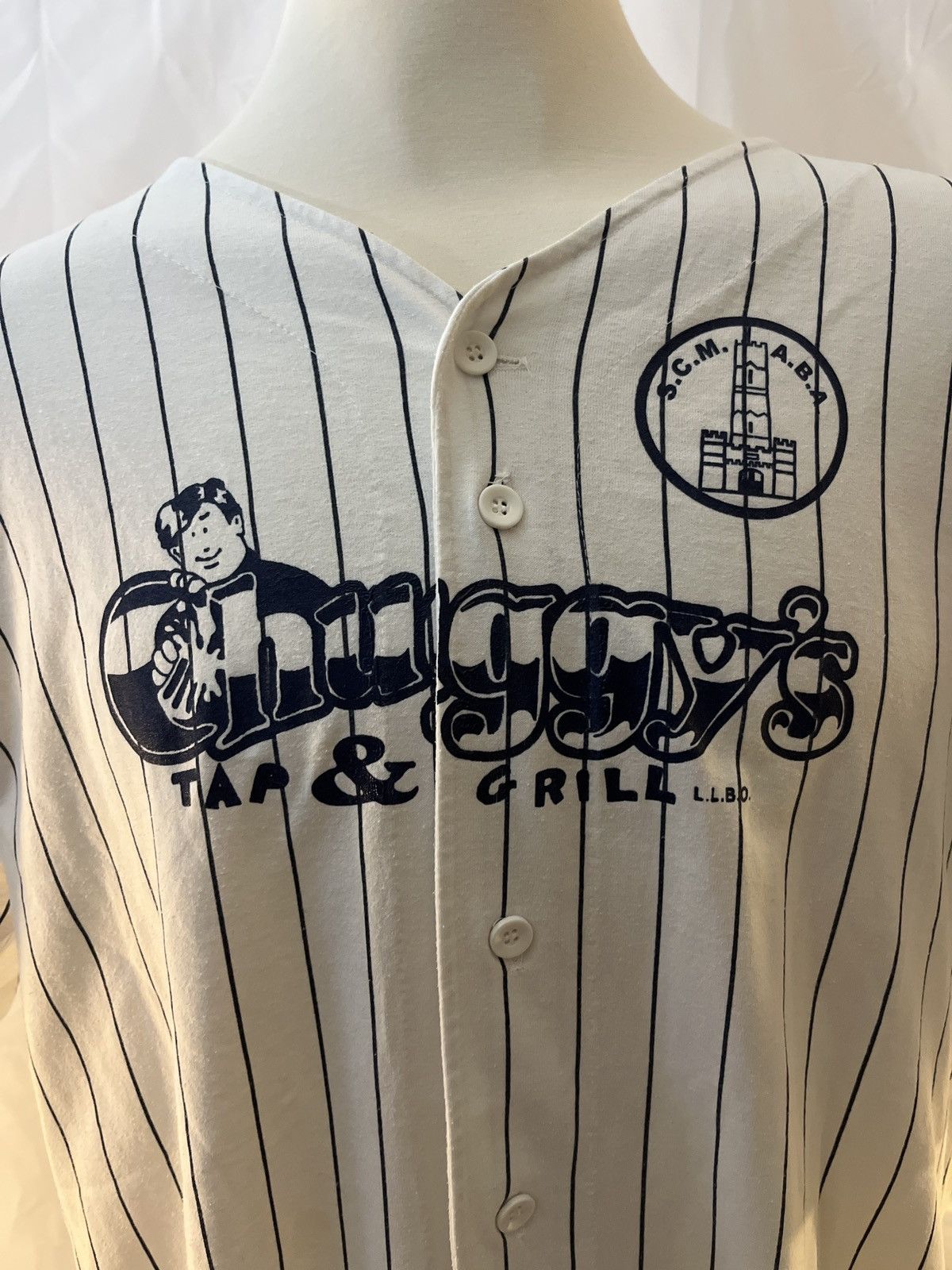 Vintage Baseball Jersey Vintage Sportswear Funny Y2K Streetwear Size US XL / EU 56 / 4 - 2 Thumbnail