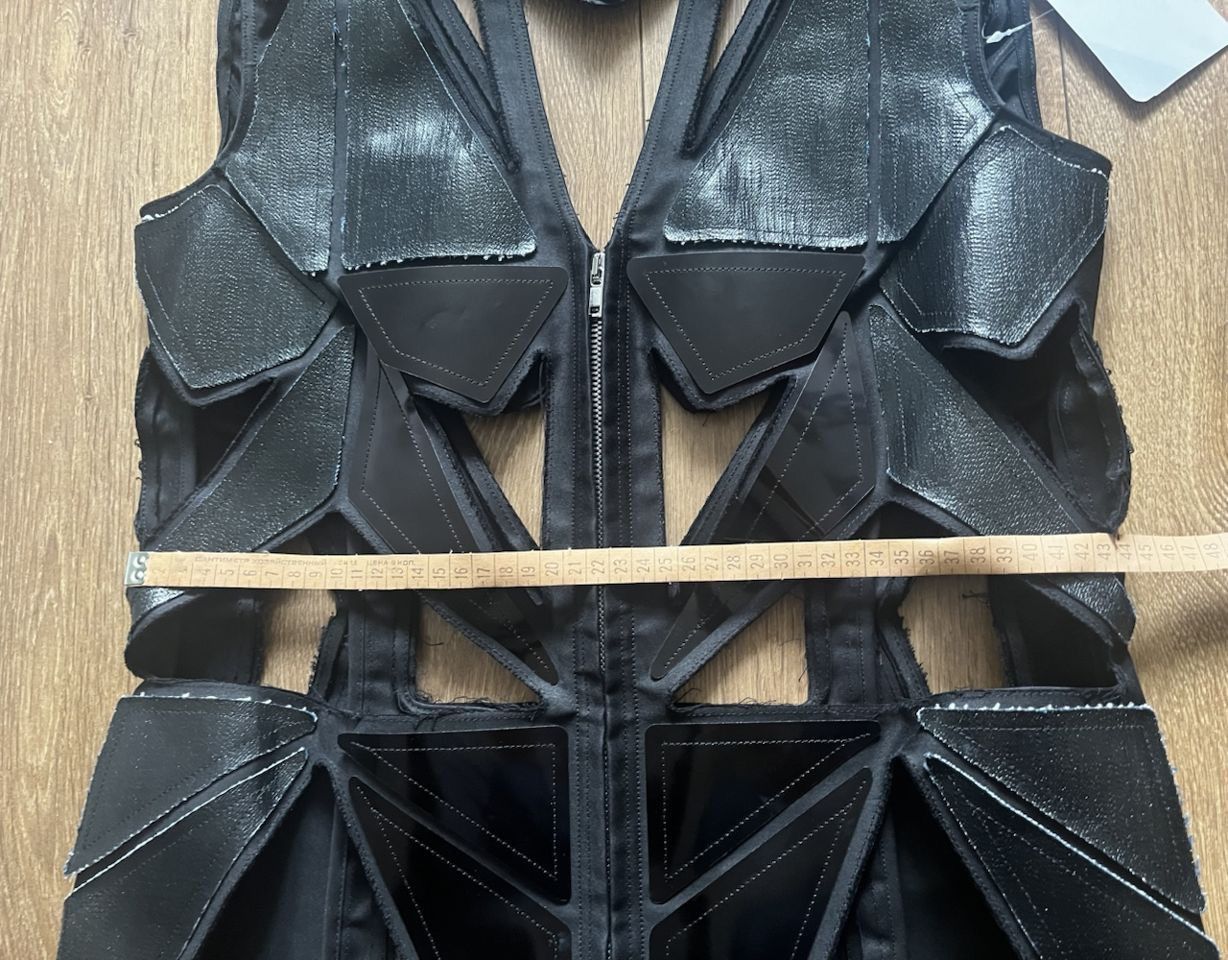 Rick Owens Rick Owens Babel S/S 2019 Runway Application Vest Jacket Size M / US 6-8 / IT 42-44 - 10 Thumbnail