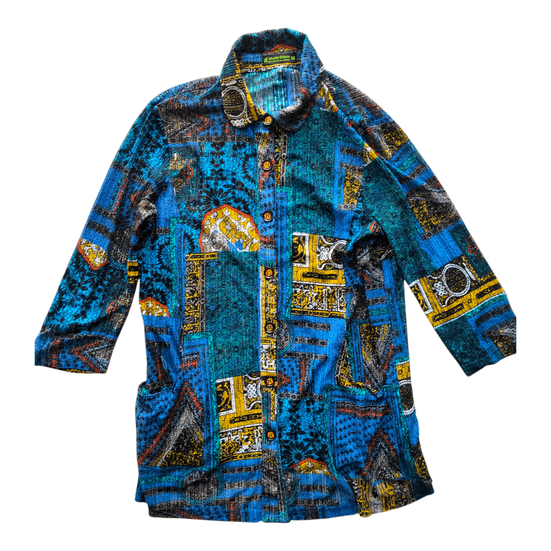 Other Monte Milano Vintage Abstract Shirt Size US M / EU 48-50 / 2 - 1 Thumbnail