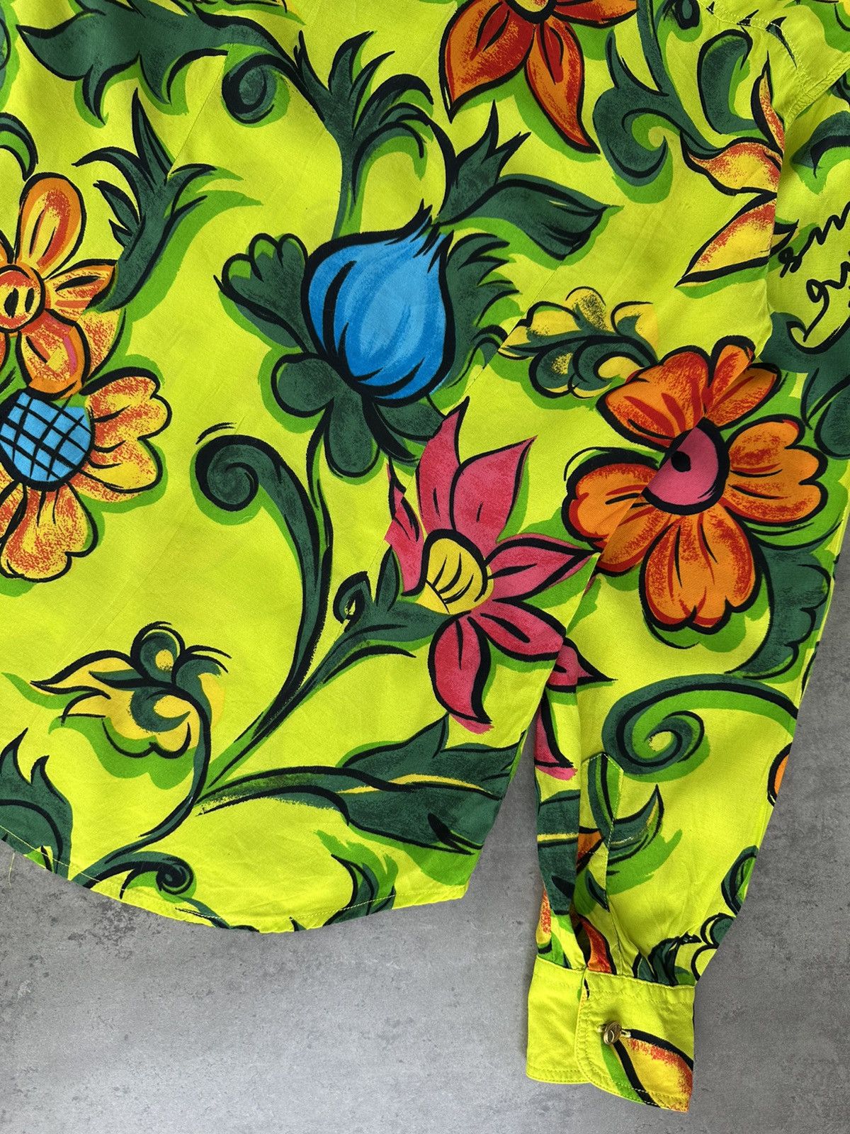 Moschino Moschino Multicolor Shirt Long Sleeve Size M / US 6-8 / IT 42-44 - 13 Thumbnail