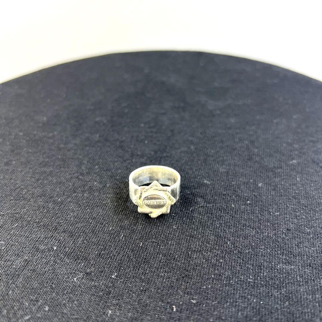 Jean Paul Gaultier .925 Silver Star Logo Ring Size ONE SIZE - 2 Thumbnail