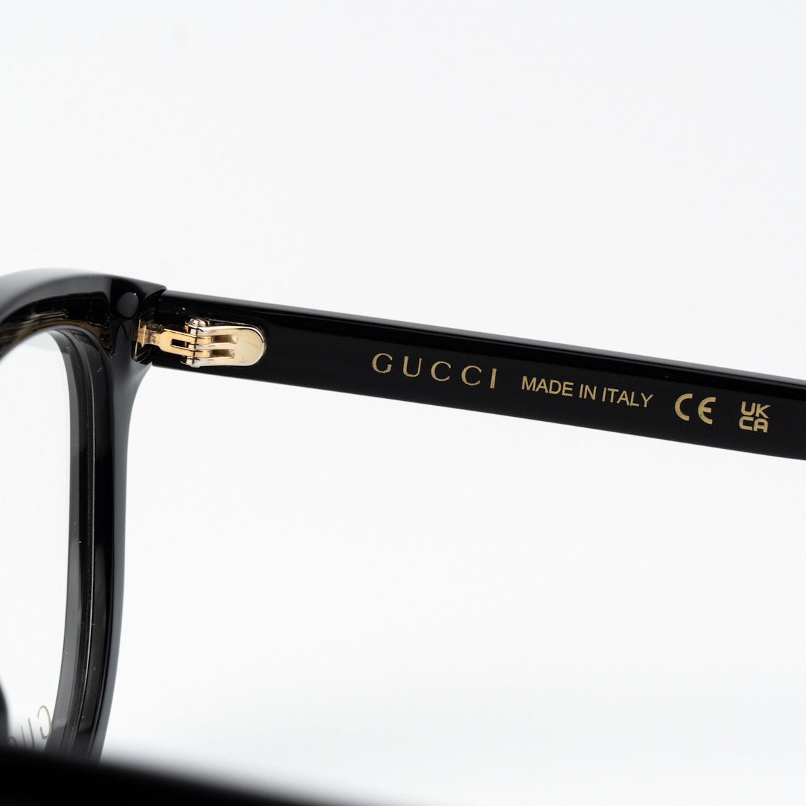 Gucci Gucci Women Eyeglasses Black Oval GG1687O 001 BRAND NEW Size ONE SIZE - 7 Thumbnail