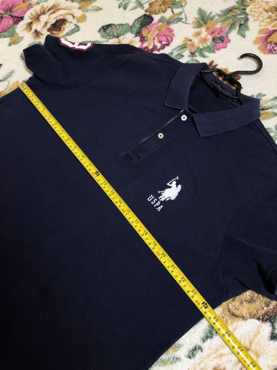 U.S. Polo Assn. U.S. Polo Assn. Men's Short Sleeve Polo Navy Color Size US XXL / EU 58 / 5 - 10 Thumbnail