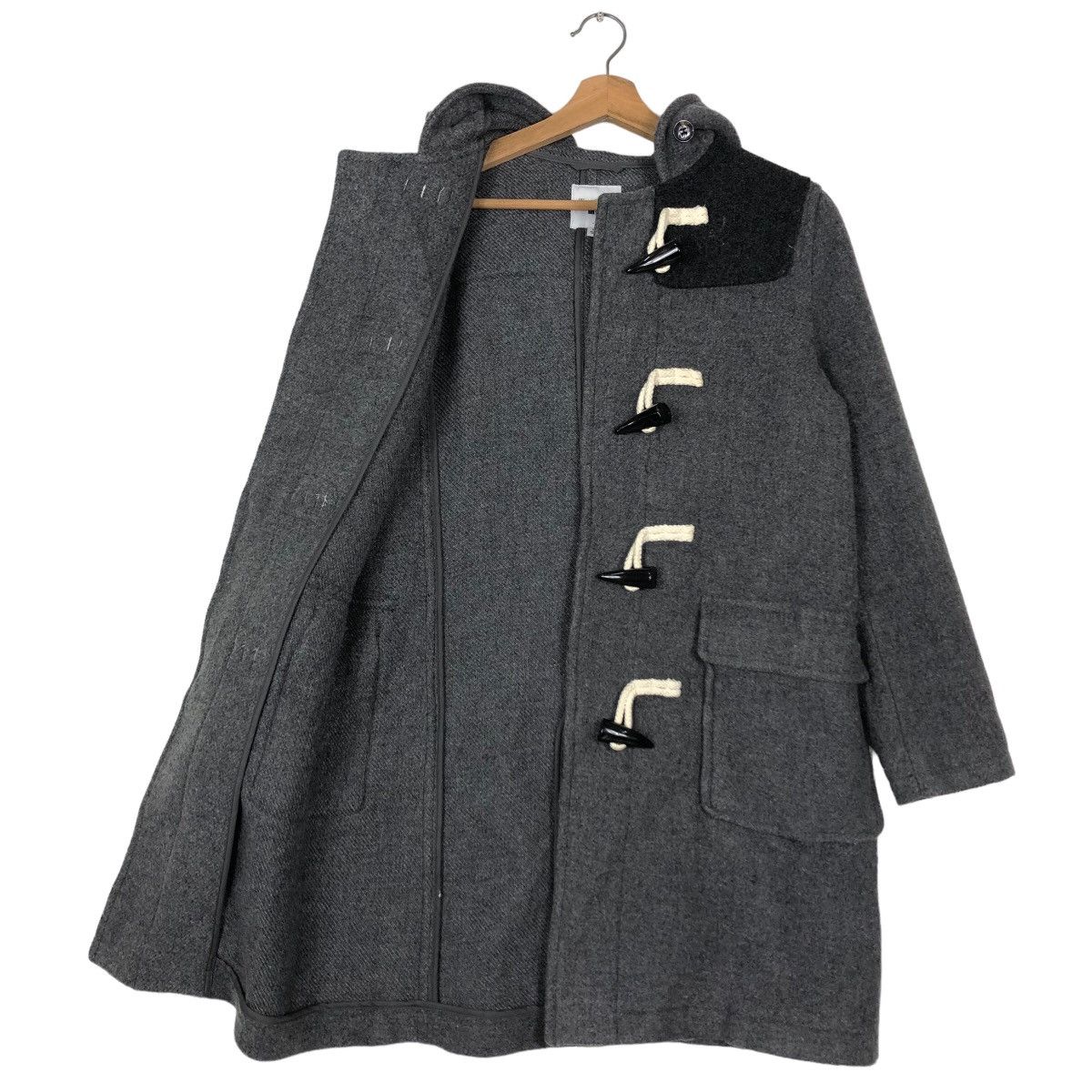JW Anderson 🔥90’s Vintage Long Wool Duffle Jacket J.W.Anderson Japan Size US M / EU 48-50 / 2 - 9 Thumbnail