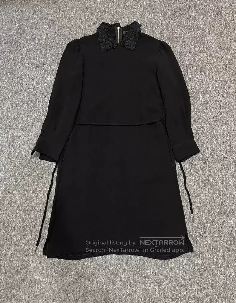Louis Vuitton Louis Vuitton Lapel Midi Sleeve Dress Size XXS / US 00 / IT 34 - 3 Thumbnail