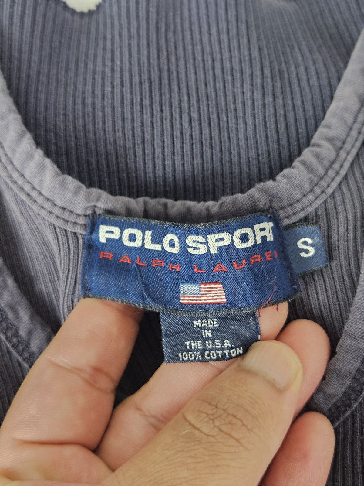 Polo Ralph Lauren Vintage Polo Ralph Lauren Kswiss tank top Size US S / EU 44-46 / 1 - 4 Thumbnail