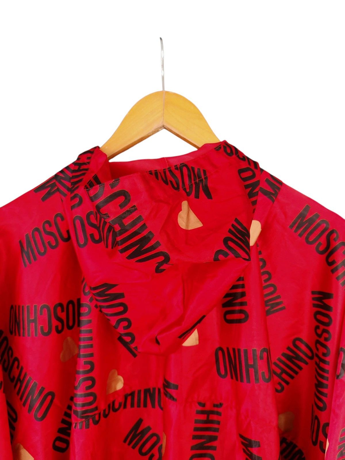 Moschino Vintage Moschino Monogram Rain Coat Jacket Size L / US 10 / IT 46 - 4 Thumbnail