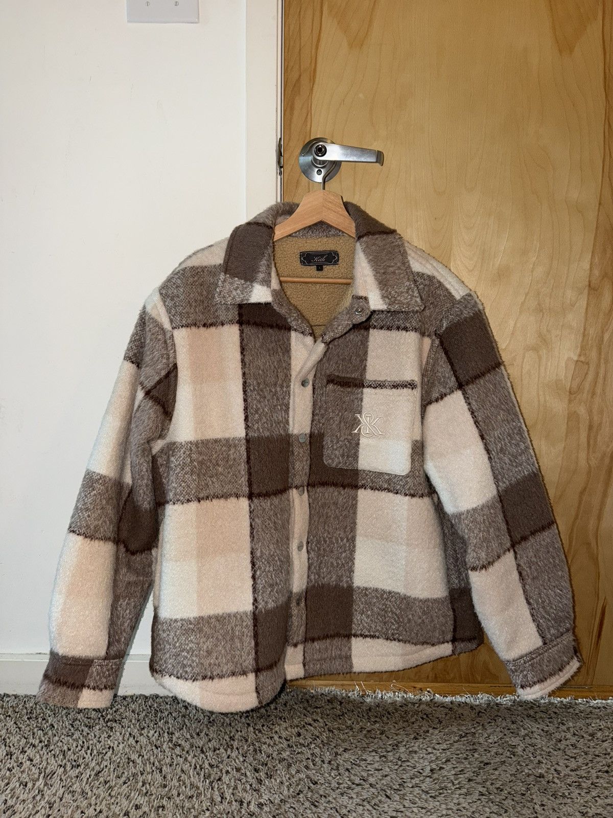 Kith Kith Brushed Plaid Sheridan Shirt Jacket Size US L / EU 52-54 / 3 - 2 Thumbnail