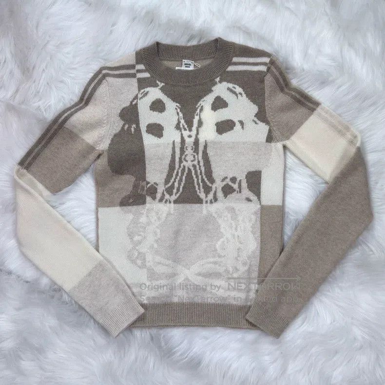 Hermes Hermes 100% Cashmere Top - Oatmeal Color Size XXS / US 00 / IT 34 - 1 Thumbnail