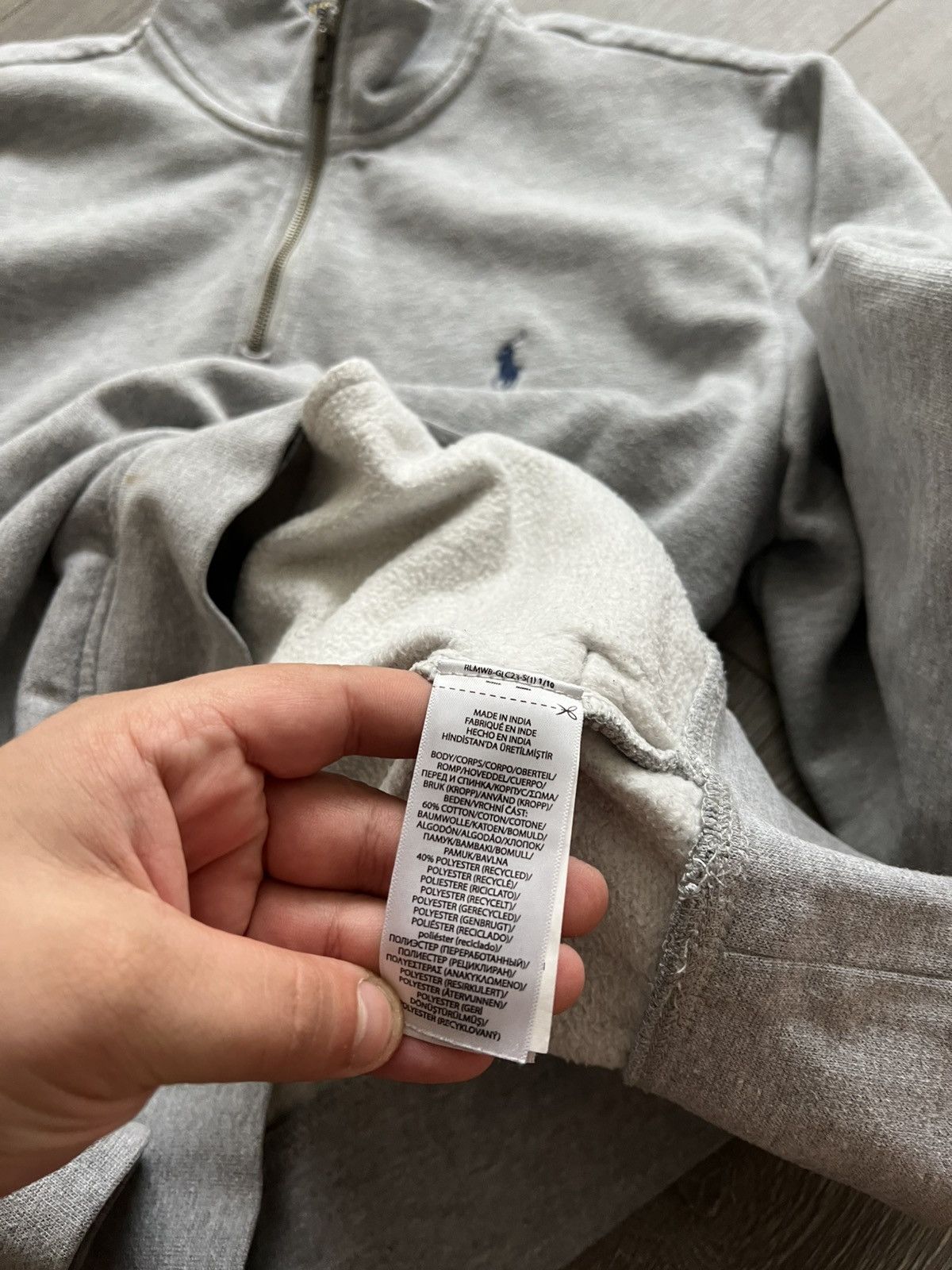 Polo Ralph Lauren Polo Ralph Lauren 1/4 Zip Pullover Old Money Size US L / EU 52-54 / 3 - 13 Thumbnail