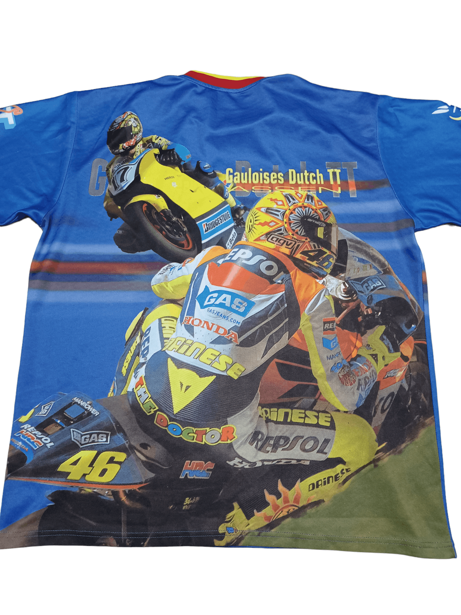 Other VINTAGE RACING MOTO BIKES HONDA FULL PRINTED TEE JERSEY Size US XXL / EU 58 / 5 - 4 Thumbnail