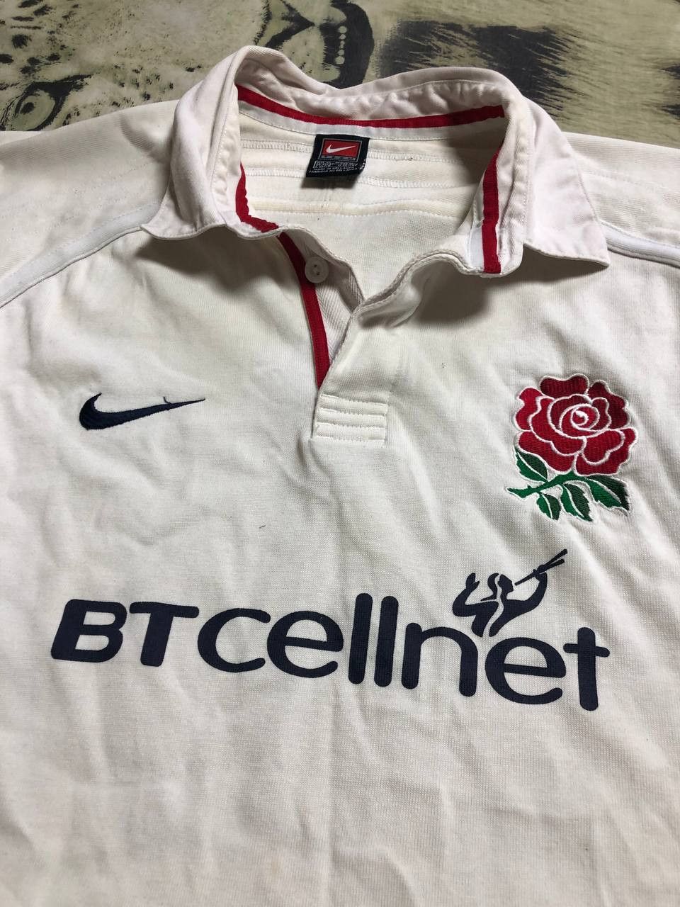 Nike England Home Rugby Shirt Vintage Nike Long Sleeve Size XL Size US XL / EU 56 / 4 - 18 Thumbnail