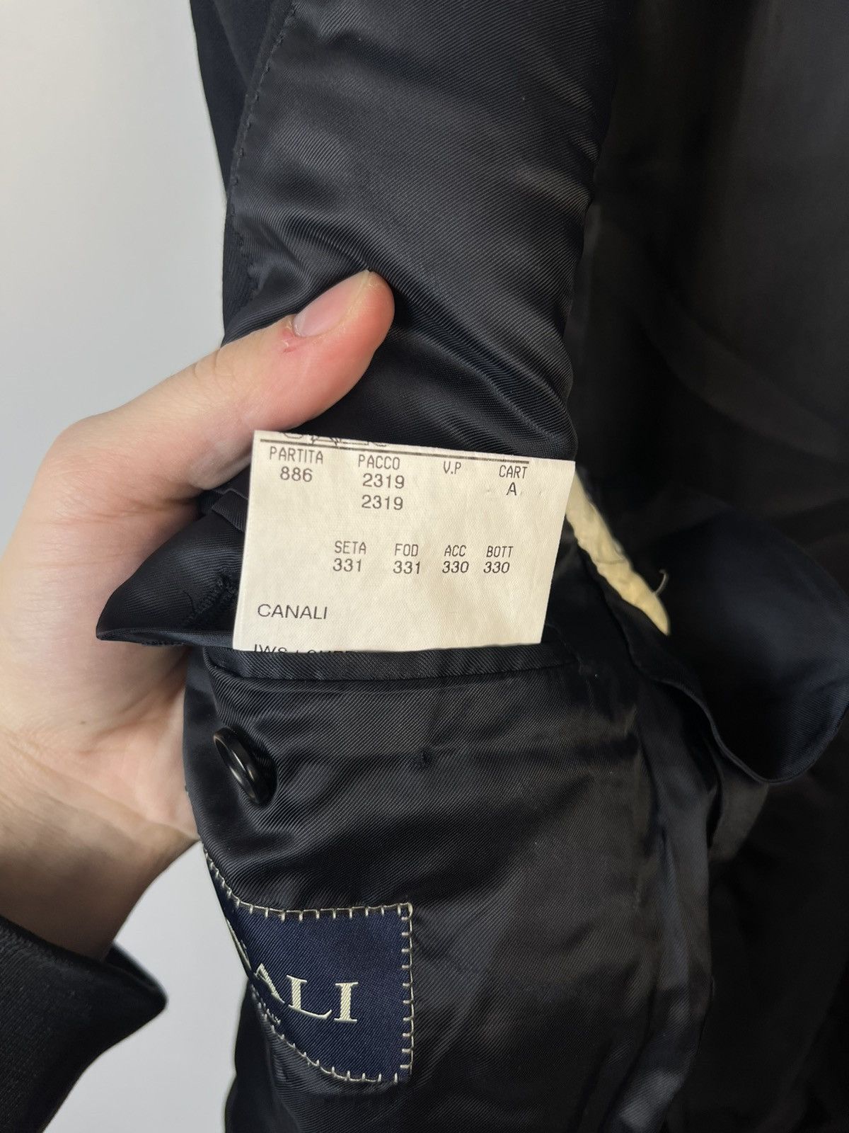 Canali CANALI Luxury Classic Pure Wool Blazer Jacket Made in Italy Size 40R - 9 Thumbnail
