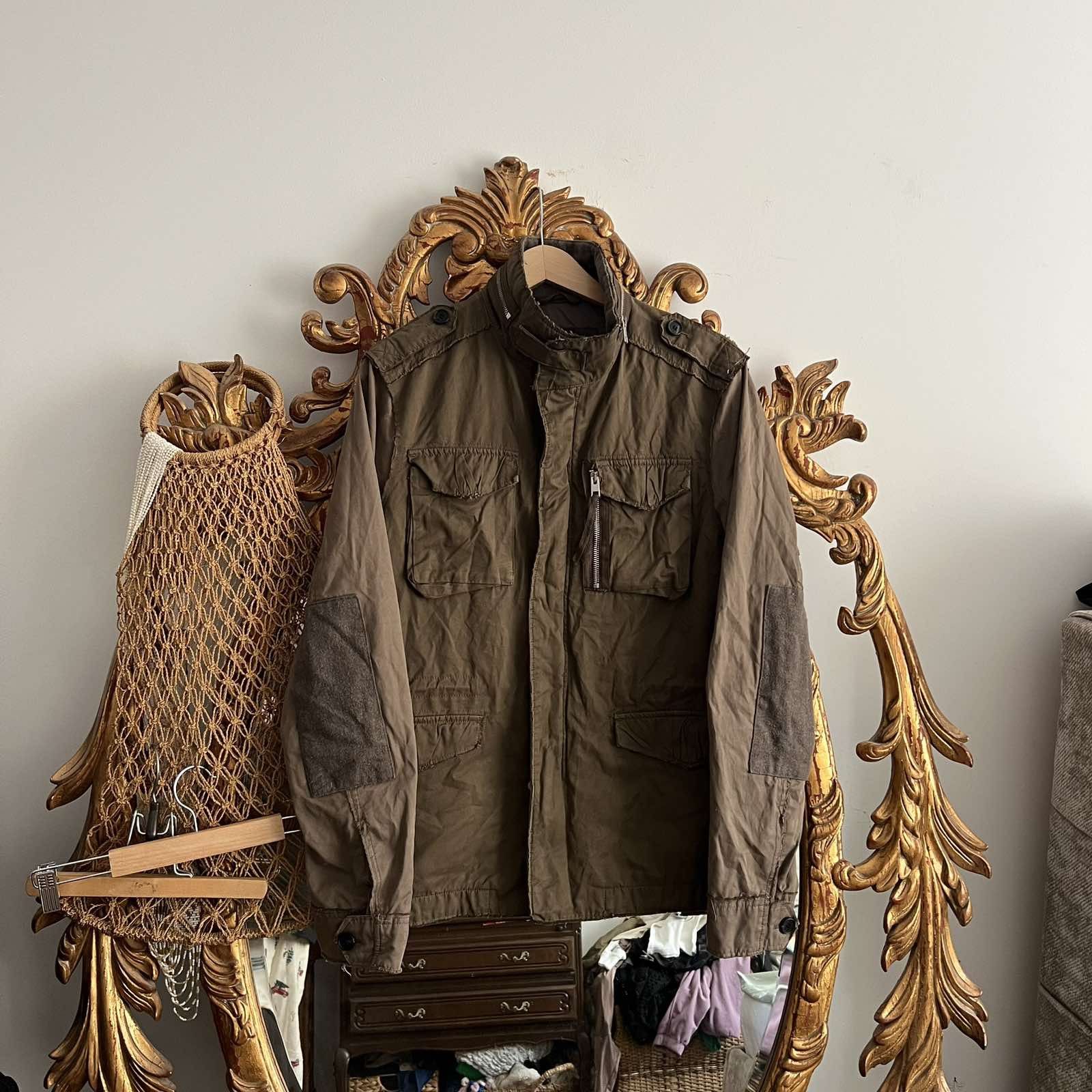 Allsaints Vintage Allsaints Perforated Avant garde Jacket Sz S Size US S / EU 44-46 / 1 - 1 Thumbnail