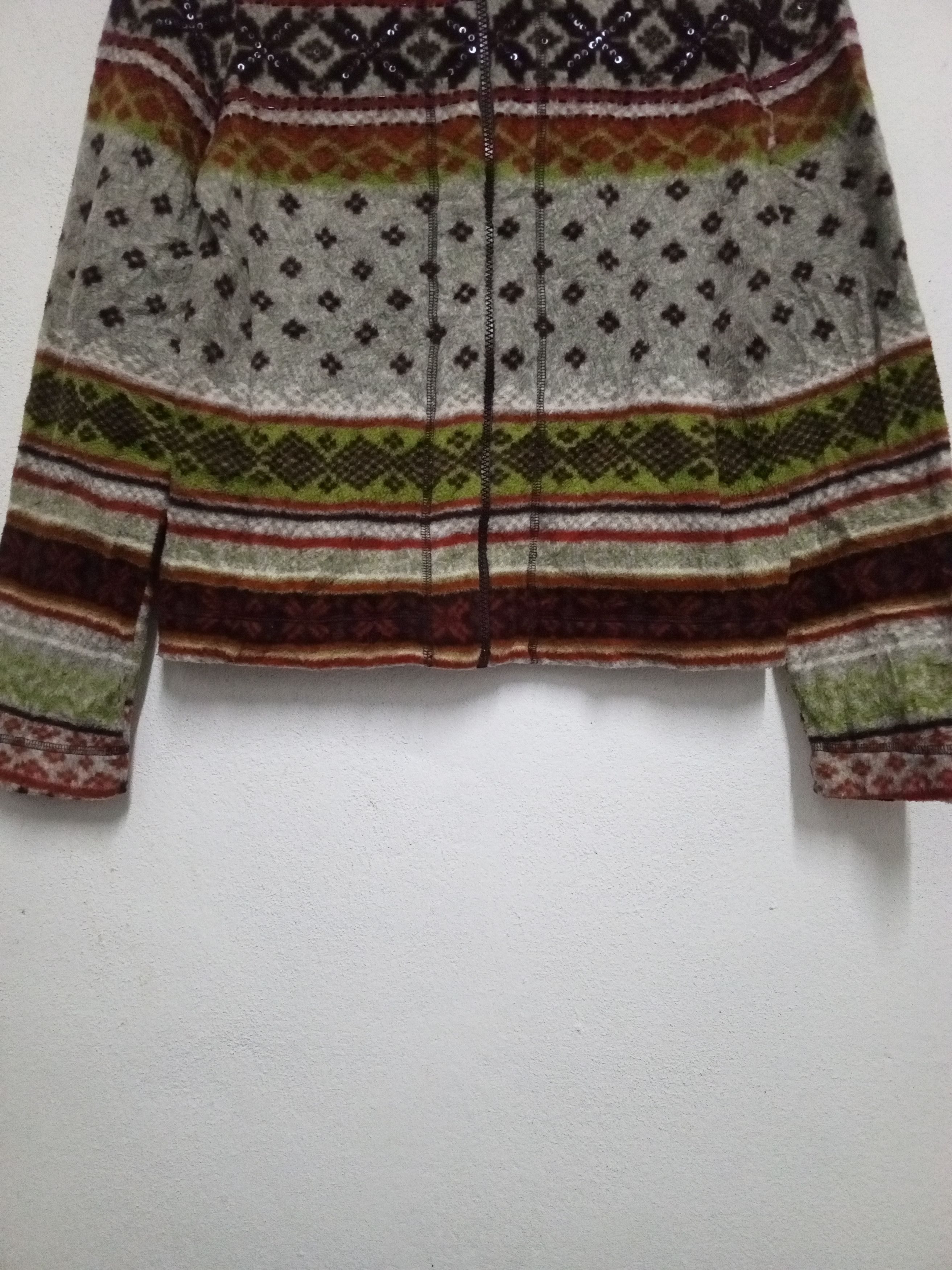 Vivienne Tam 🔥RARE ITEM🔥VIVIENNE TAM FLEECE JACKET MULTICOLOR Size S / US 4 / IT 40 - 6 Thumbnail
