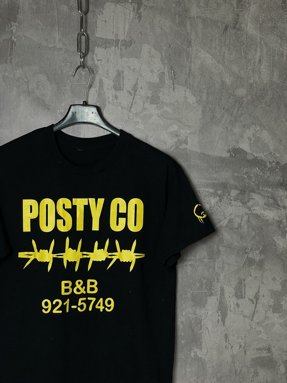 Band Tees × Rap Tees Post Malone Mugshot Posty Co Tour Black T shirt S Size US S / EU 44-46 / 1 - 4 Thumbnail